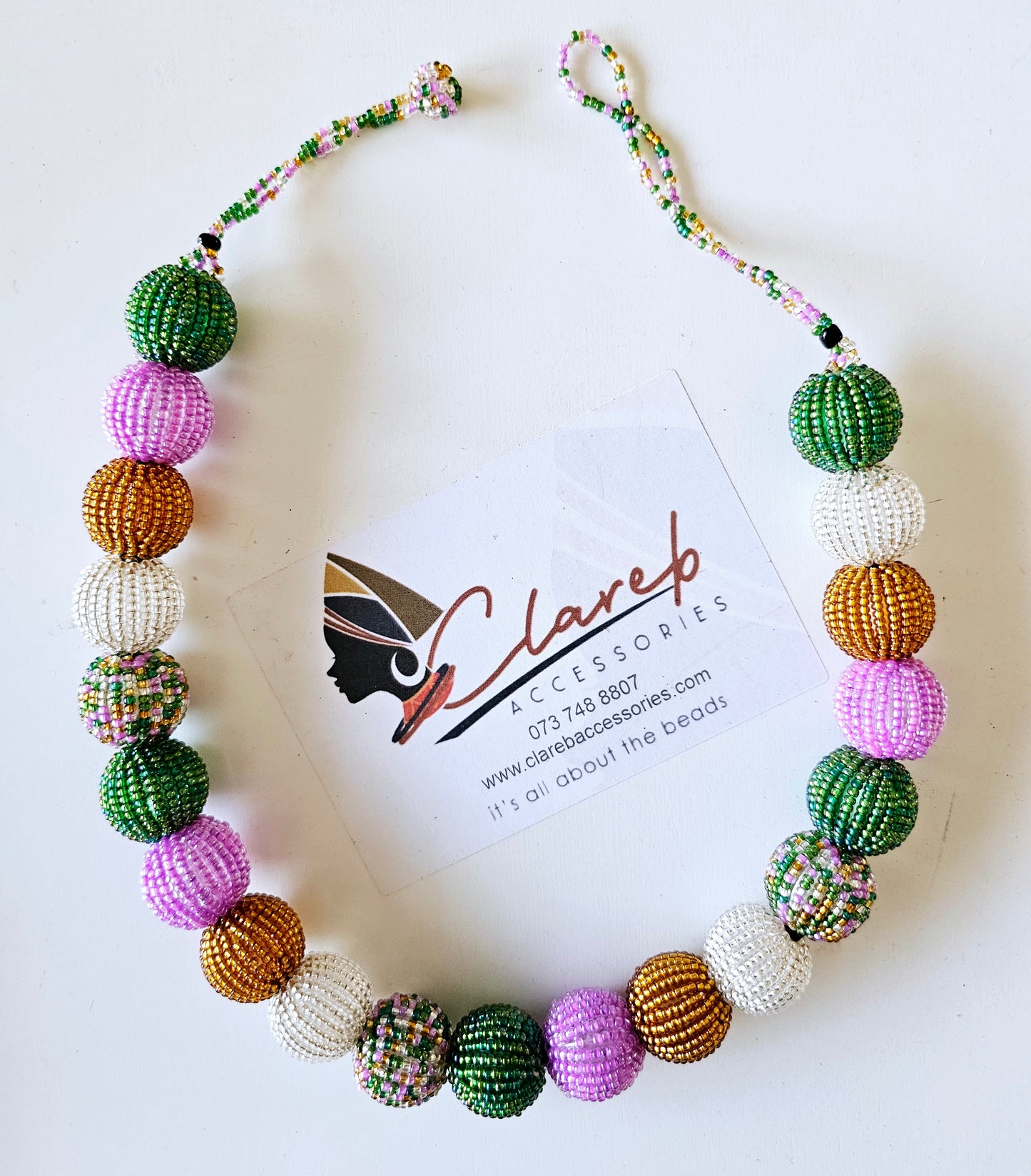 Kayla Bobble  Neckpiece