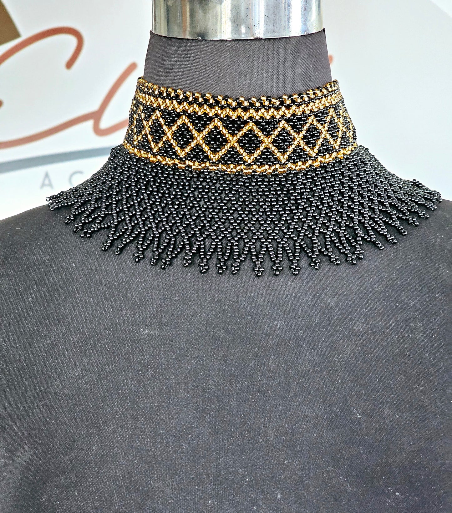 Beaded Flat Chocker