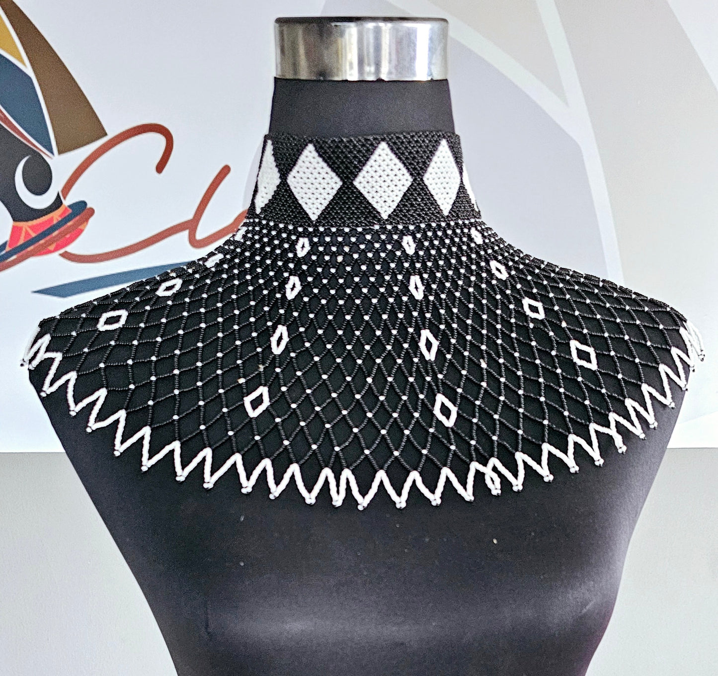 Nomazwi  Neckpiece High collar