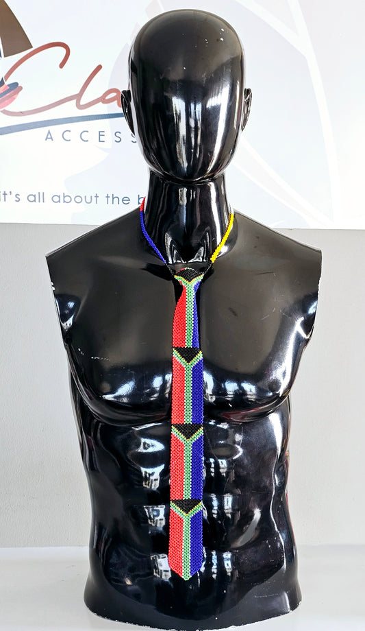 Vela Men's Beaded Tie
