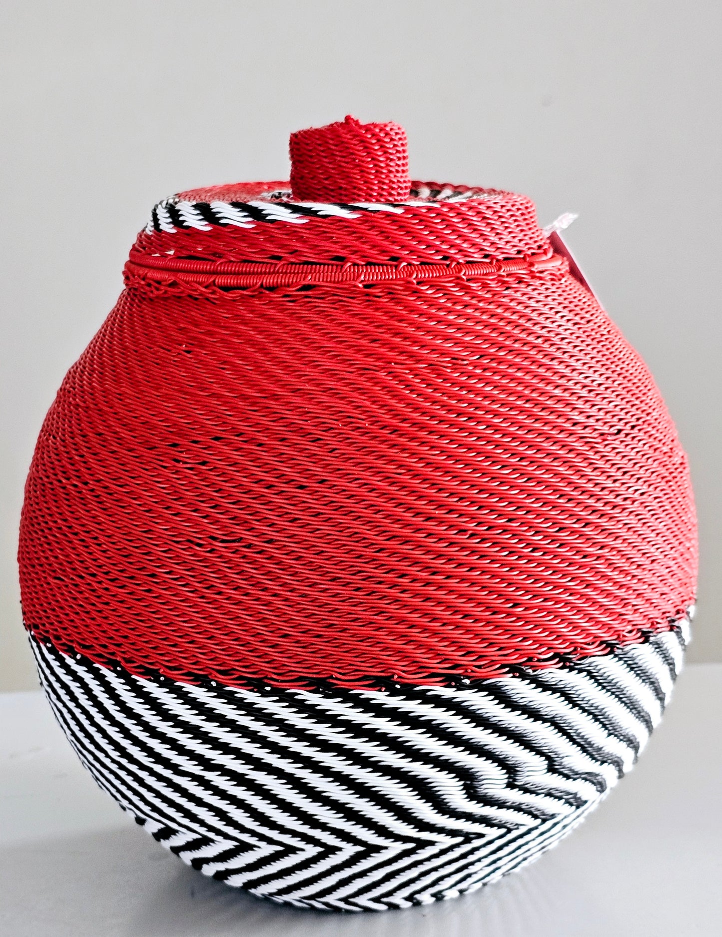 Telephone Wire Ukhamba Bowl