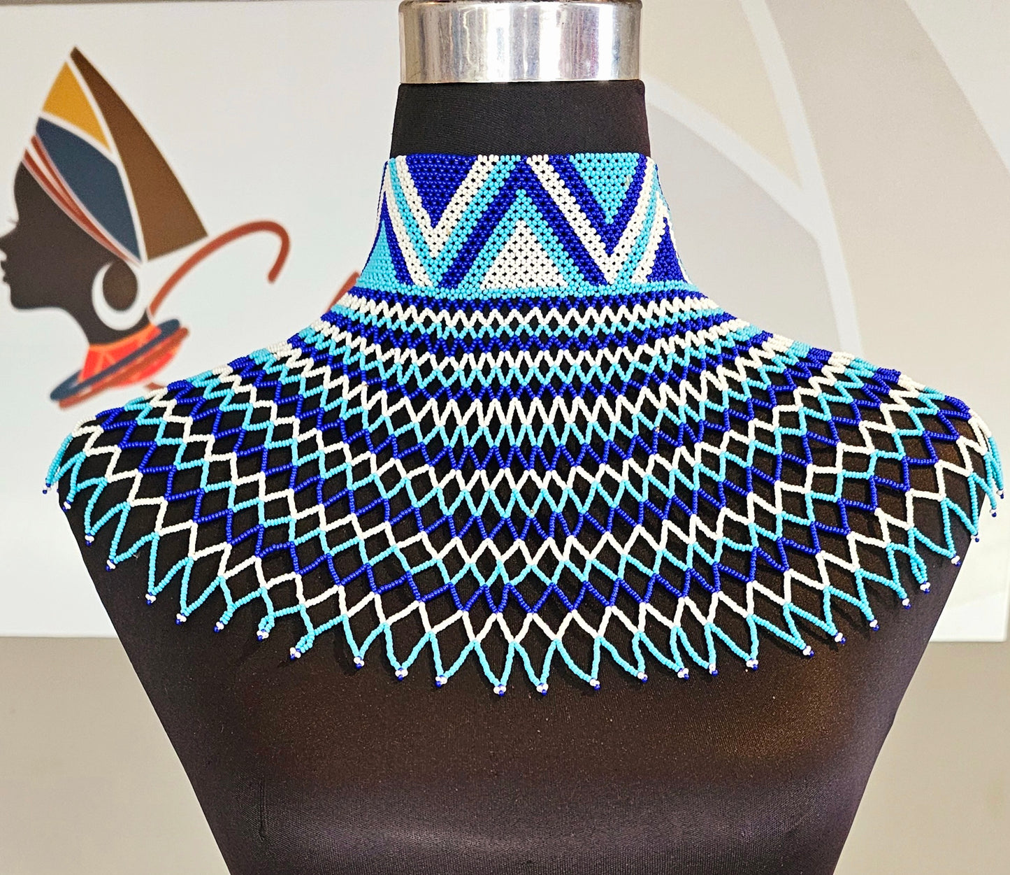 Nomazwi  Neckpiece High collar