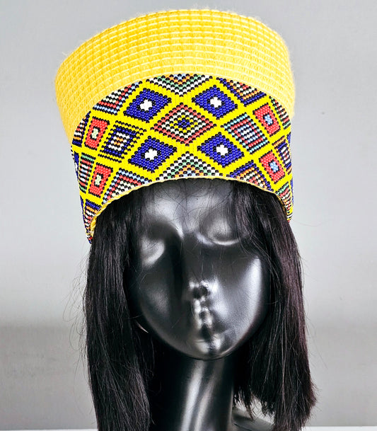 Ndlovukazi Beaded Hat