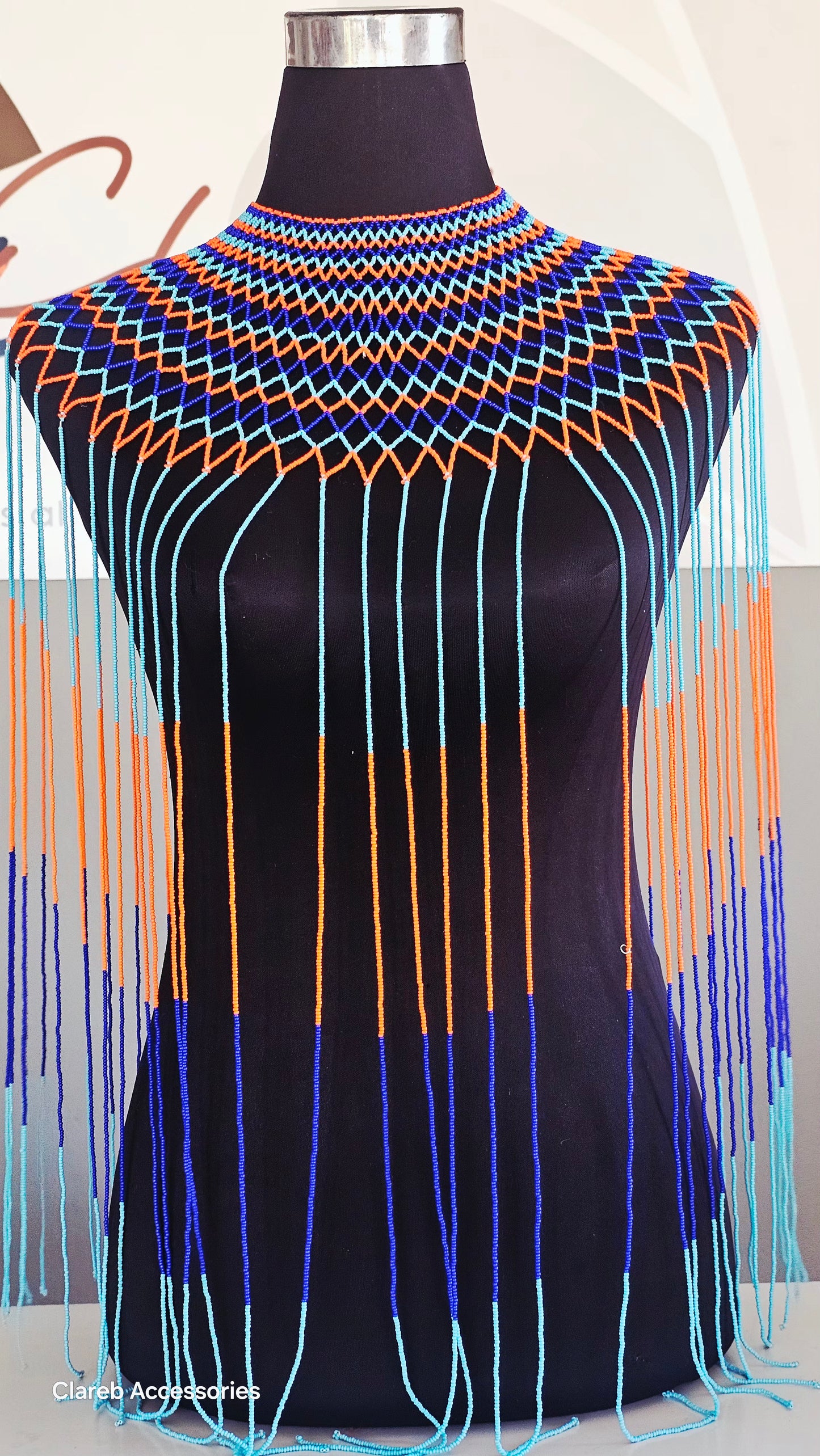 Waterfall Neckpiece No Collar