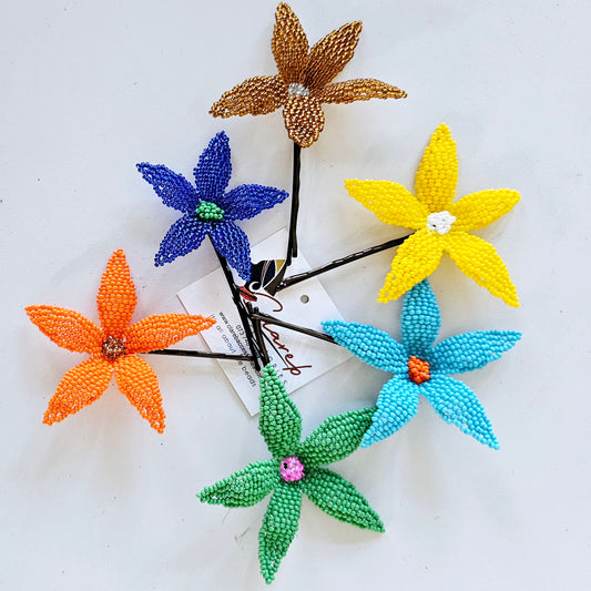 Beaded Hair Clip