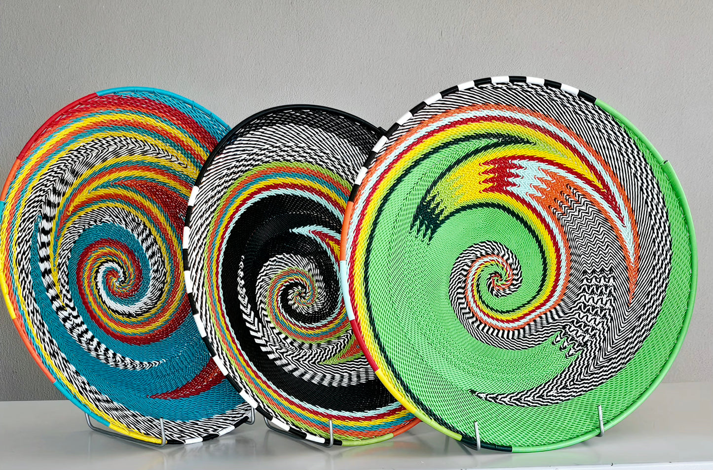 Telephone Wire Bowl 31x13cm