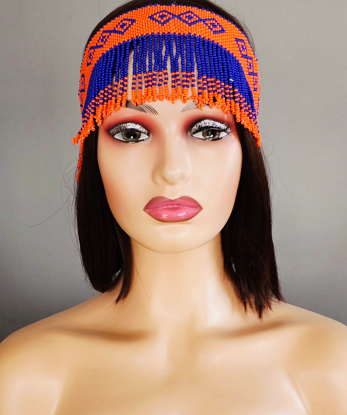 Oyi Beaded headpiece