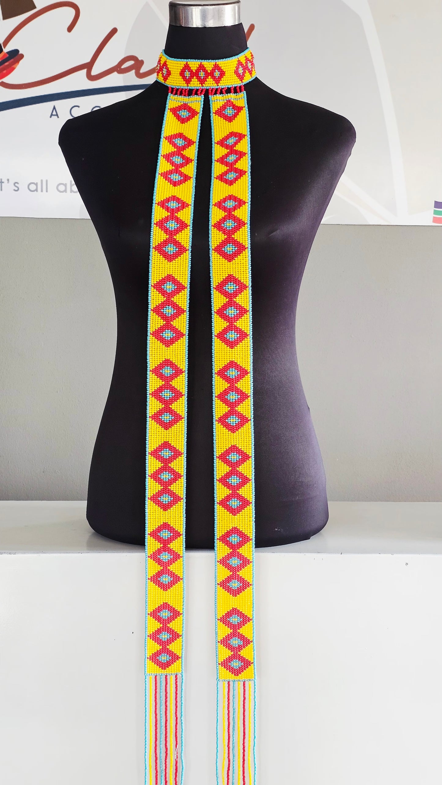 Mamfene Beaded Neckpiece