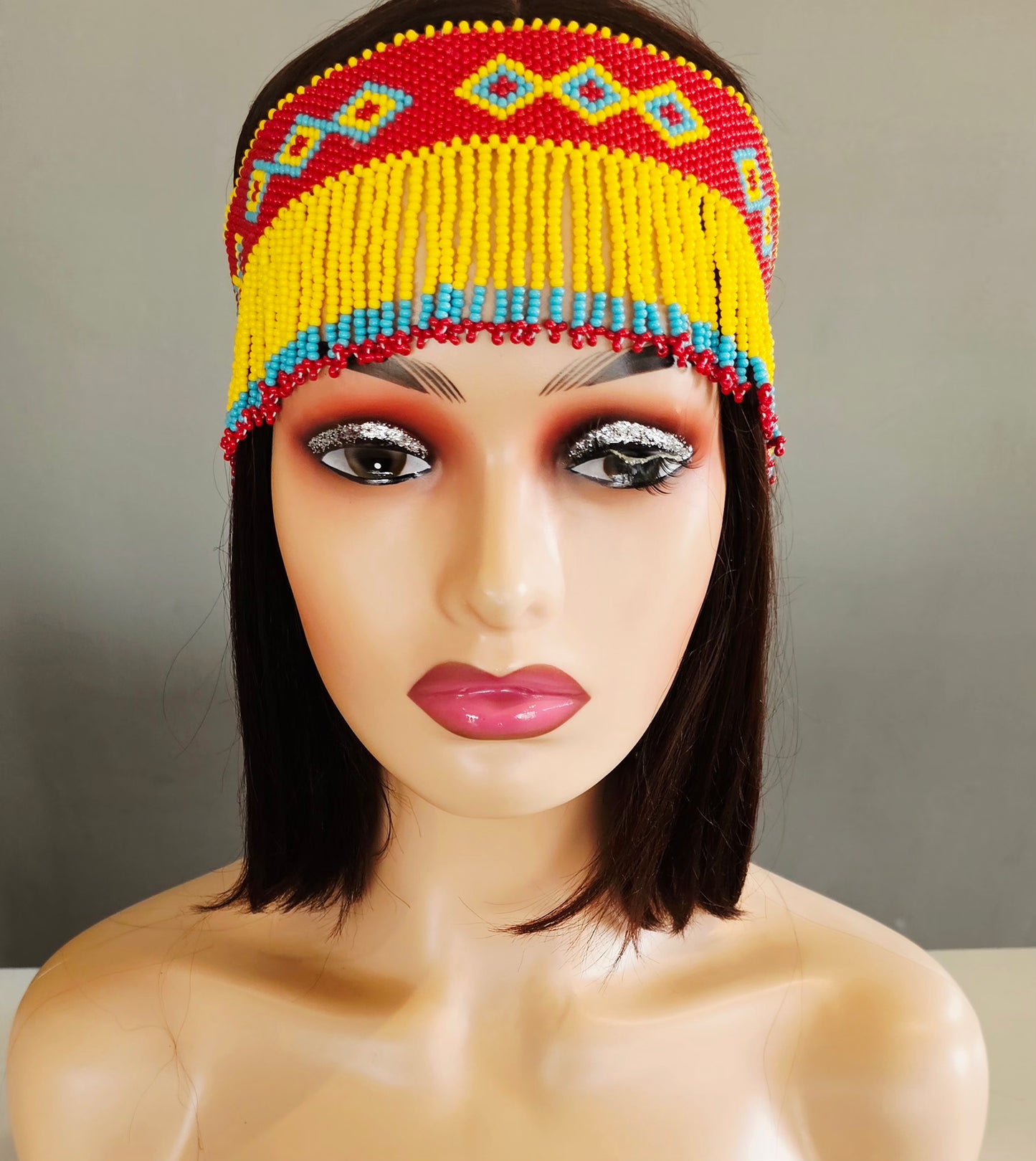 Oyi Beaded headpiece