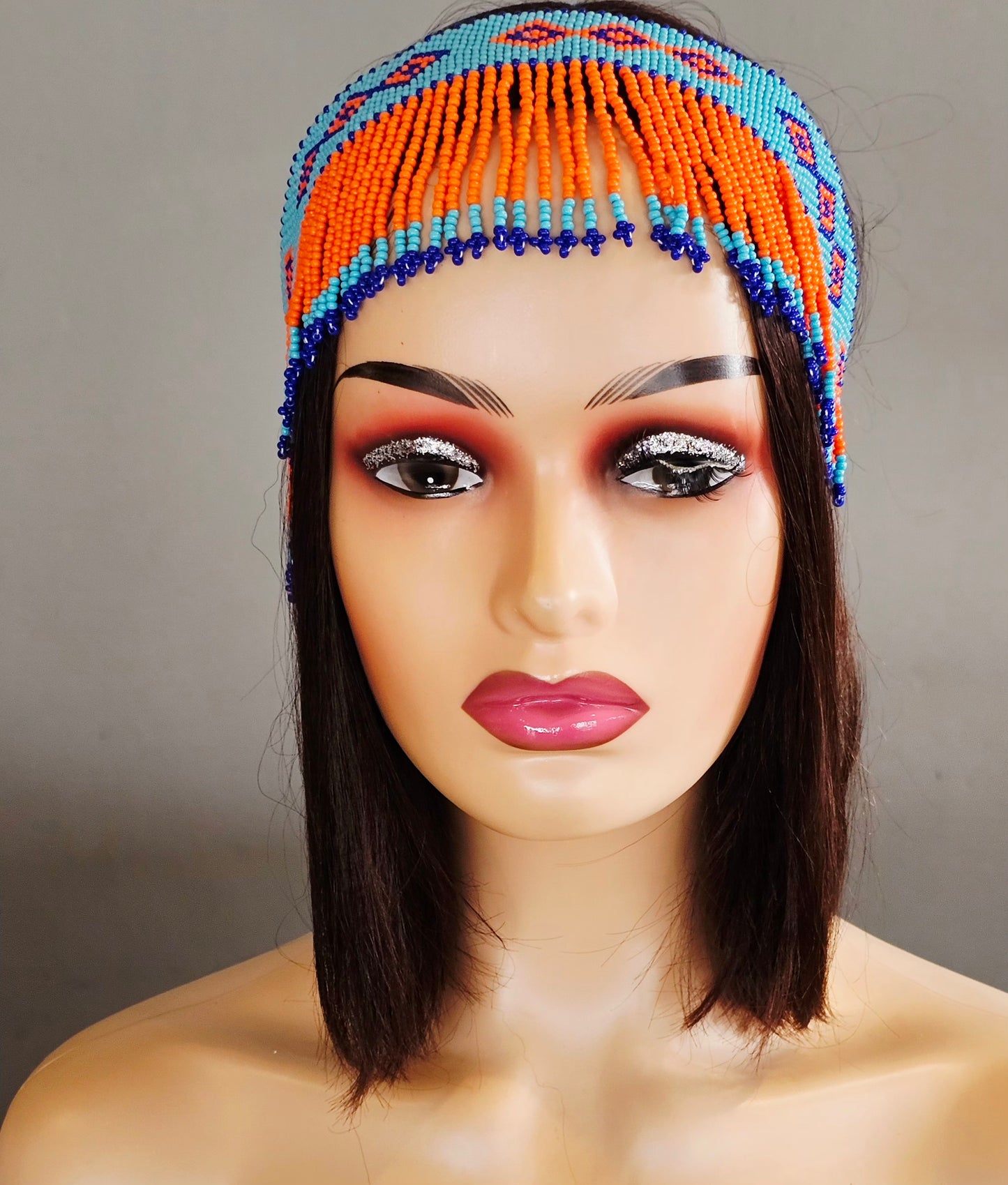 Oyi Beaded headpiece