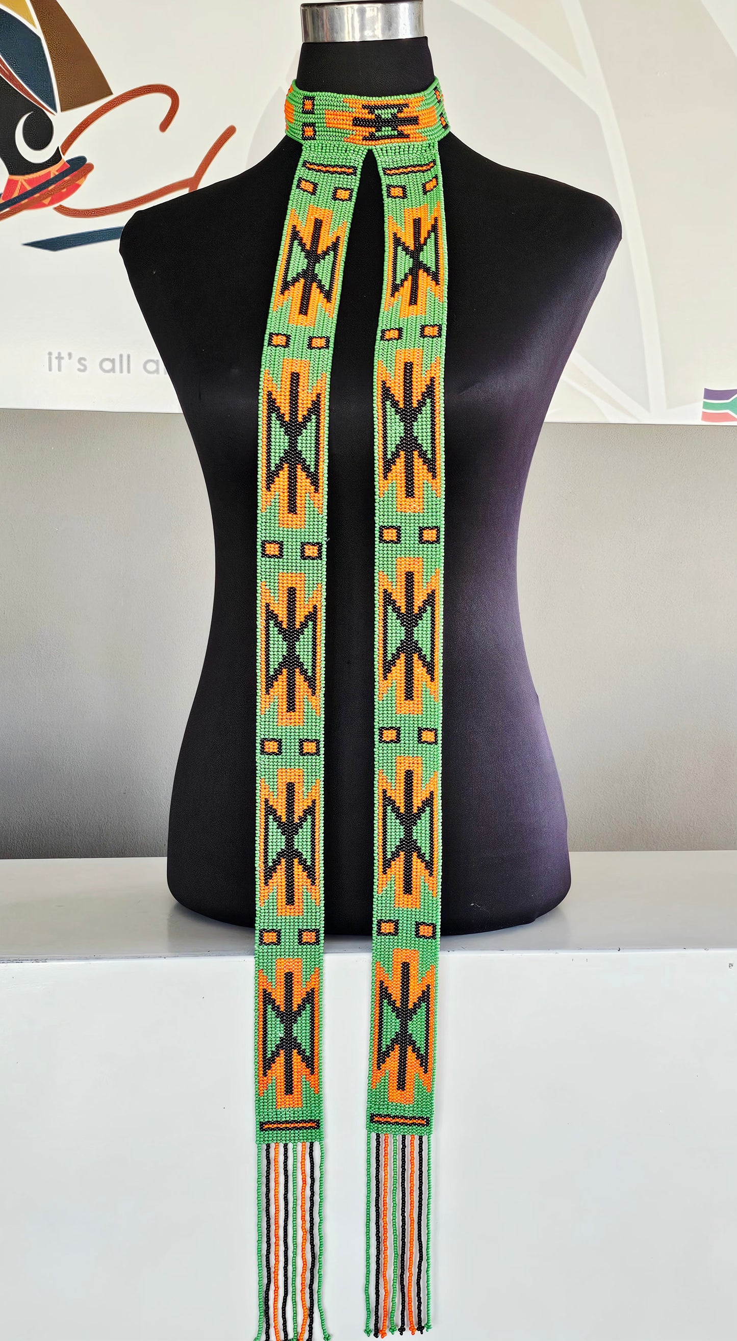 Mamfene Beaded Neckpiece