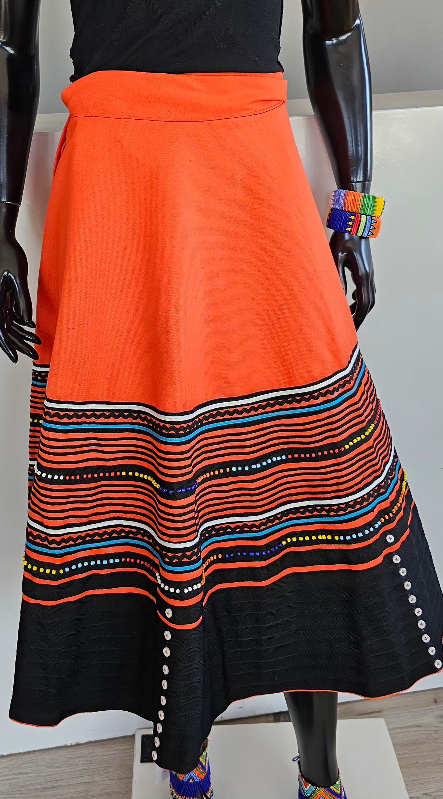 uMbhaco wrap around skirt