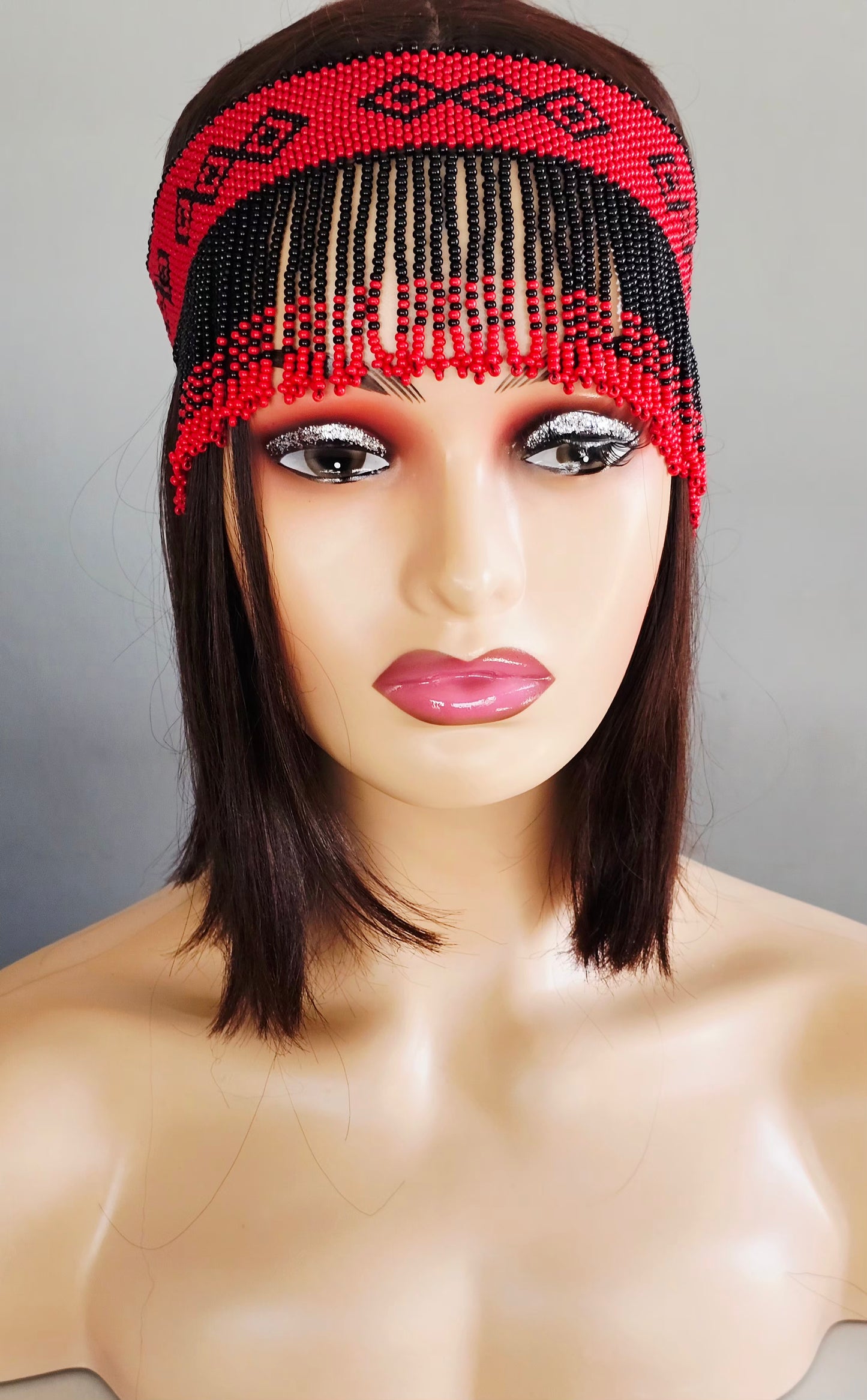 Oyi Beaded headpiece