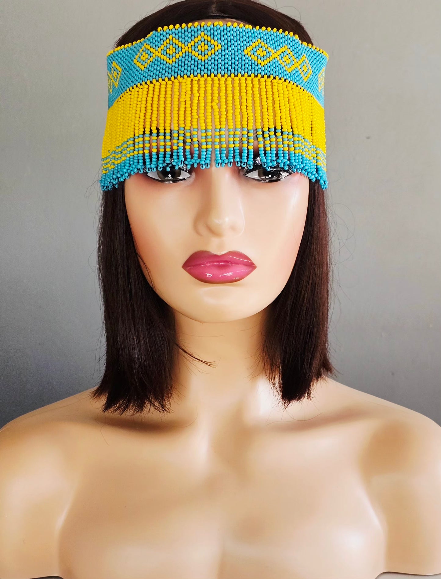 Oyi Beaded headpiece