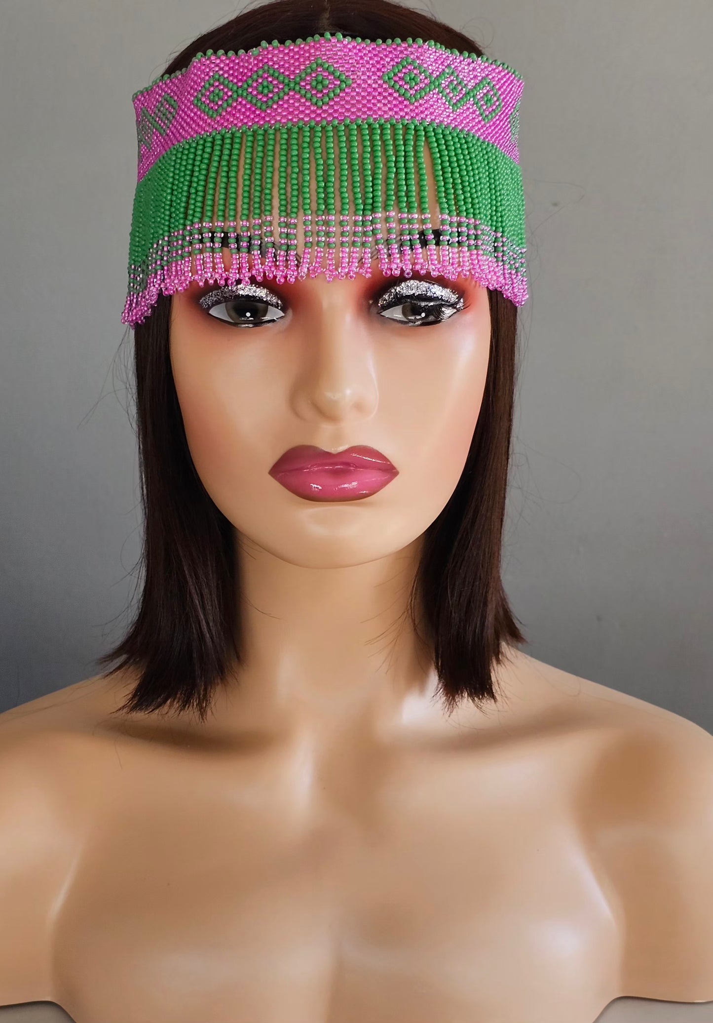 Oyi Beaded headpiece