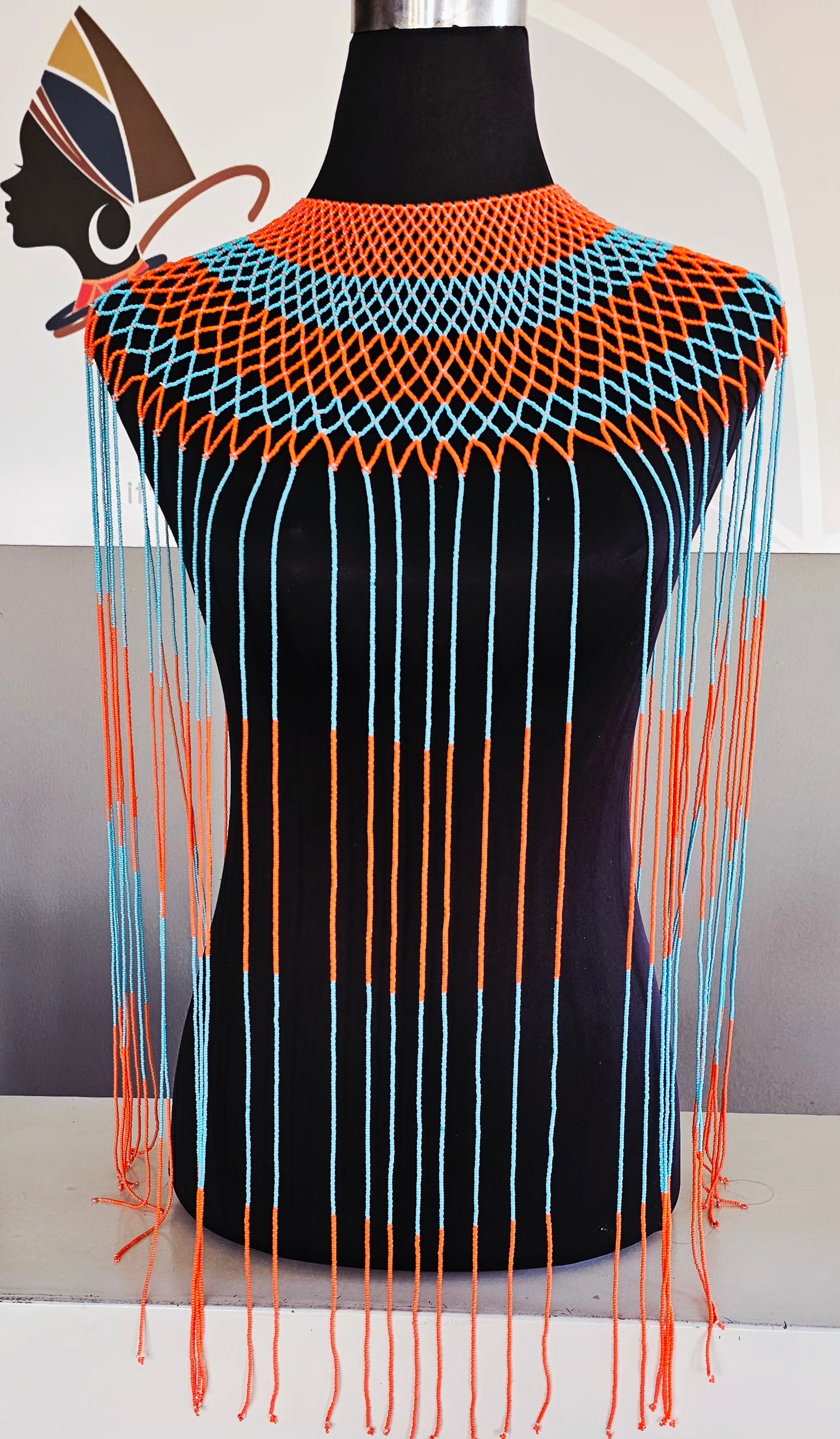 Waterfall Neckpiece No Collar