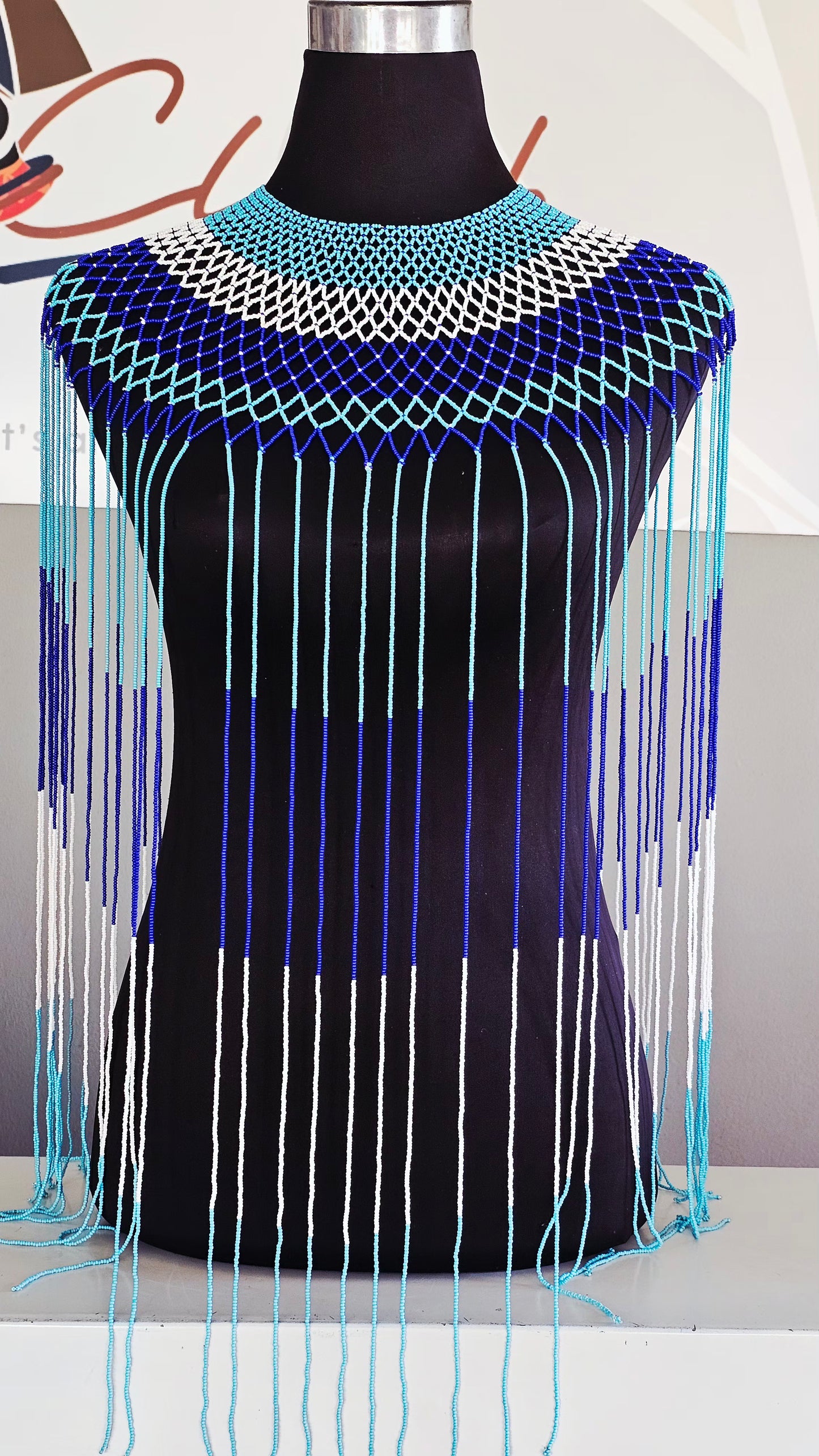 Waterfall Neckpiece No Collar