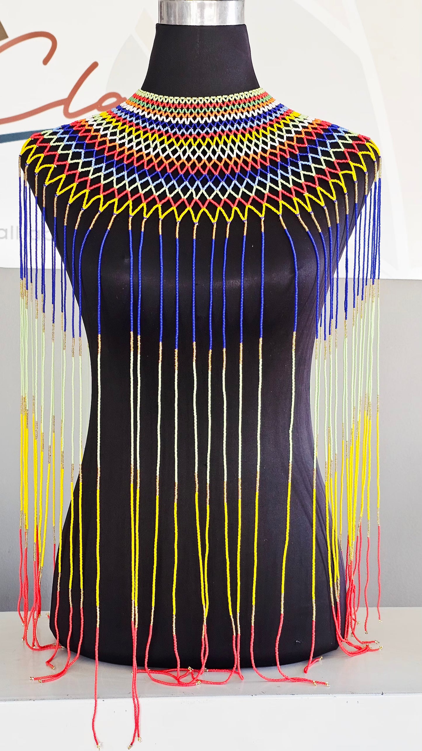 Waterfall Neckpiece No Collar