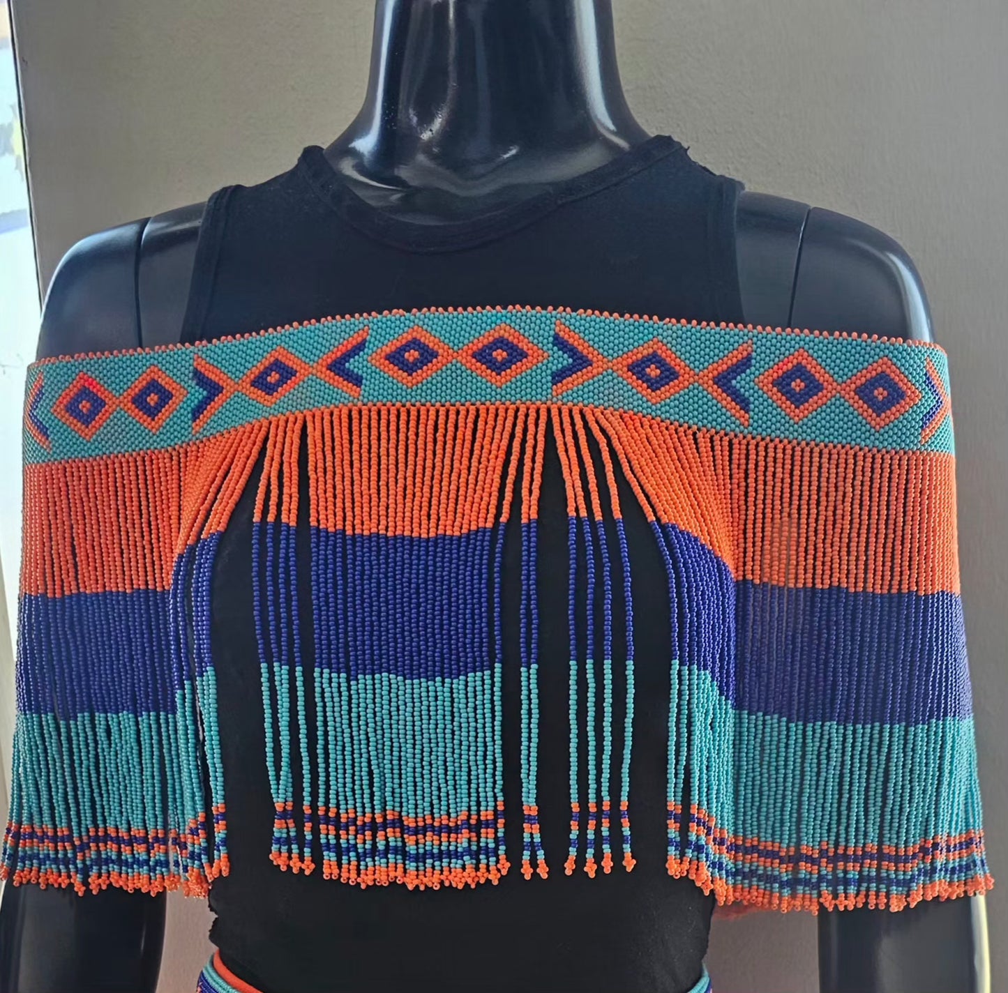 Mangova Beaded Cape