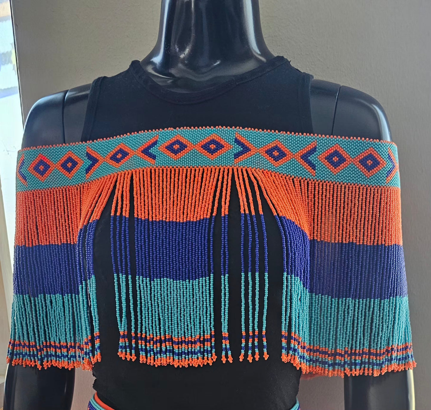 Mangova Beaded Cape