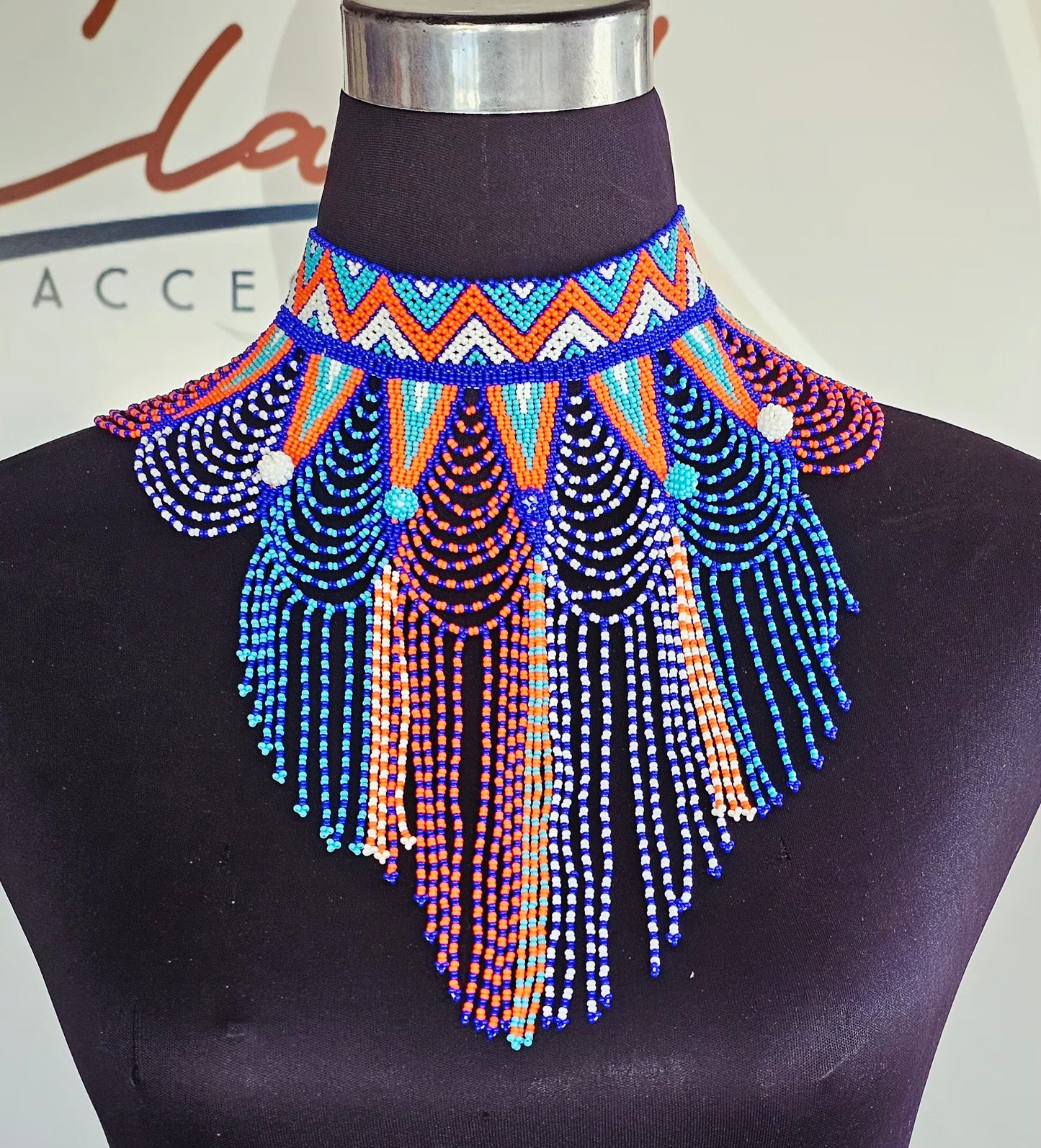 Mamqwathi Beaded Neckpiece