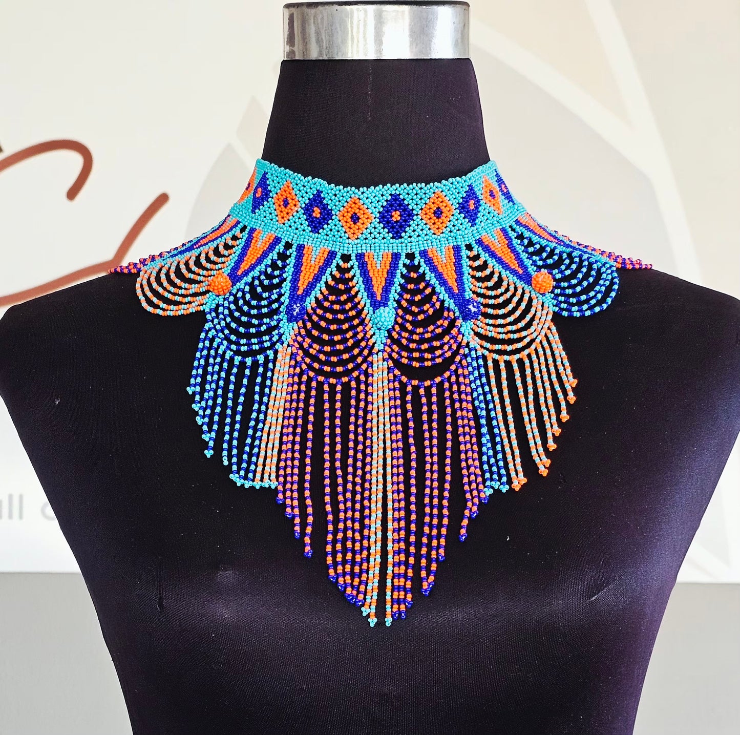 Mamqwathi Beaded Neckpiece