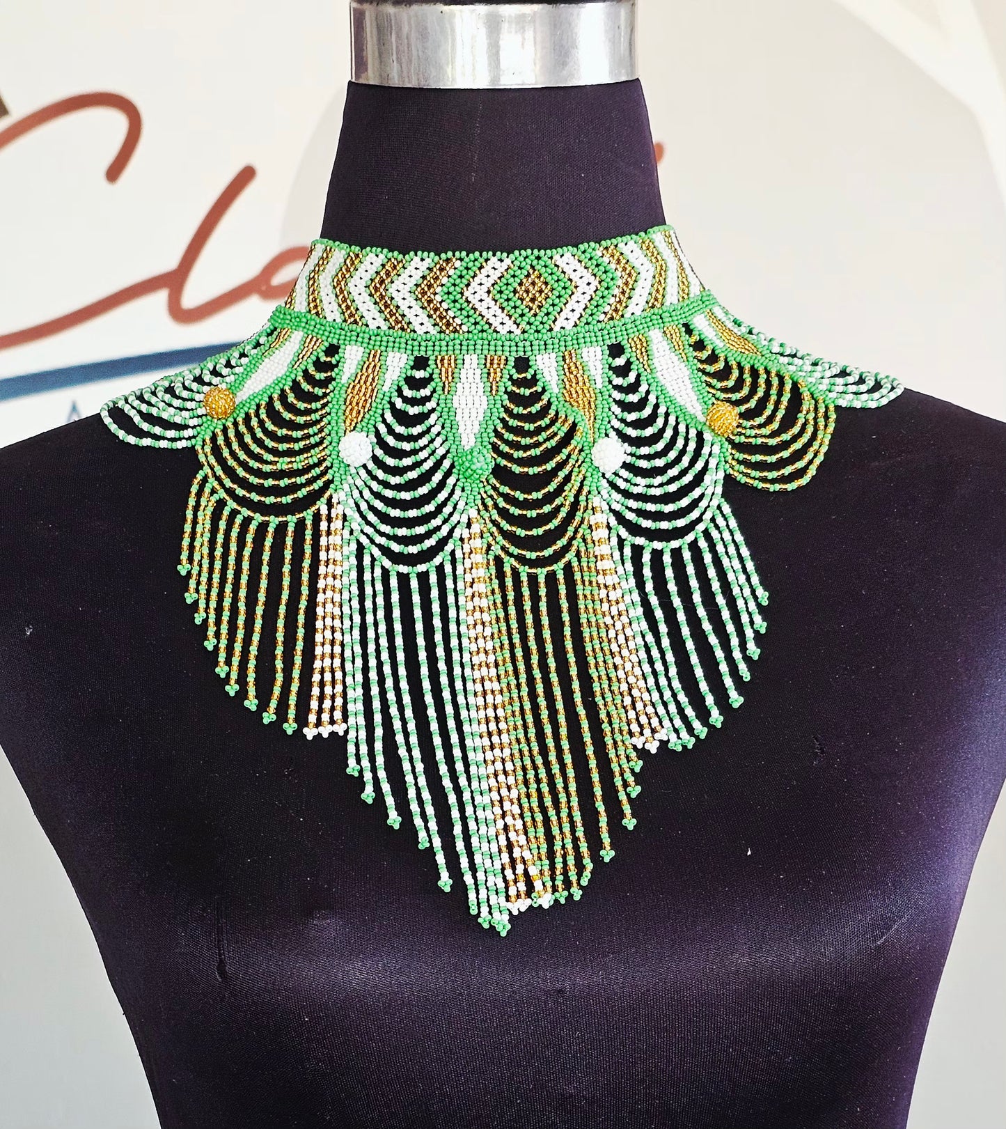 Mamqwathi Beaded Neckpiece