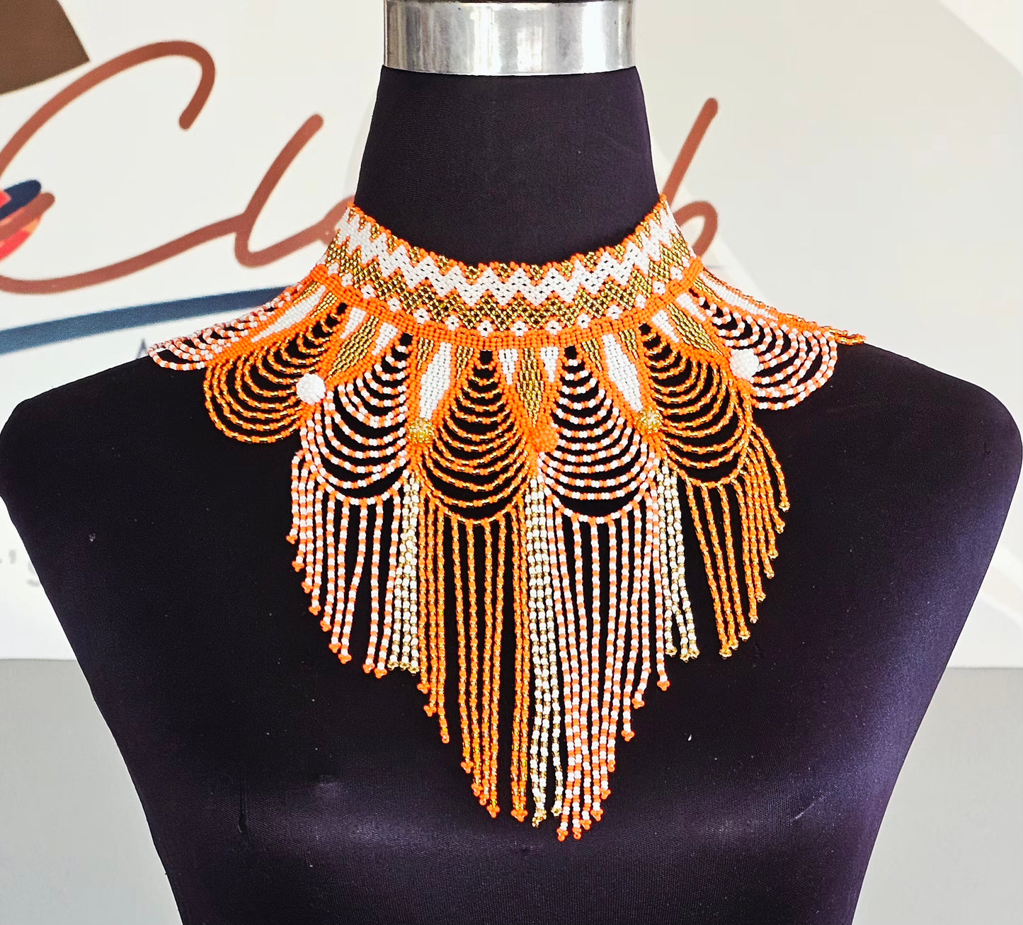 Mamqwathi Beaded Neckpiece