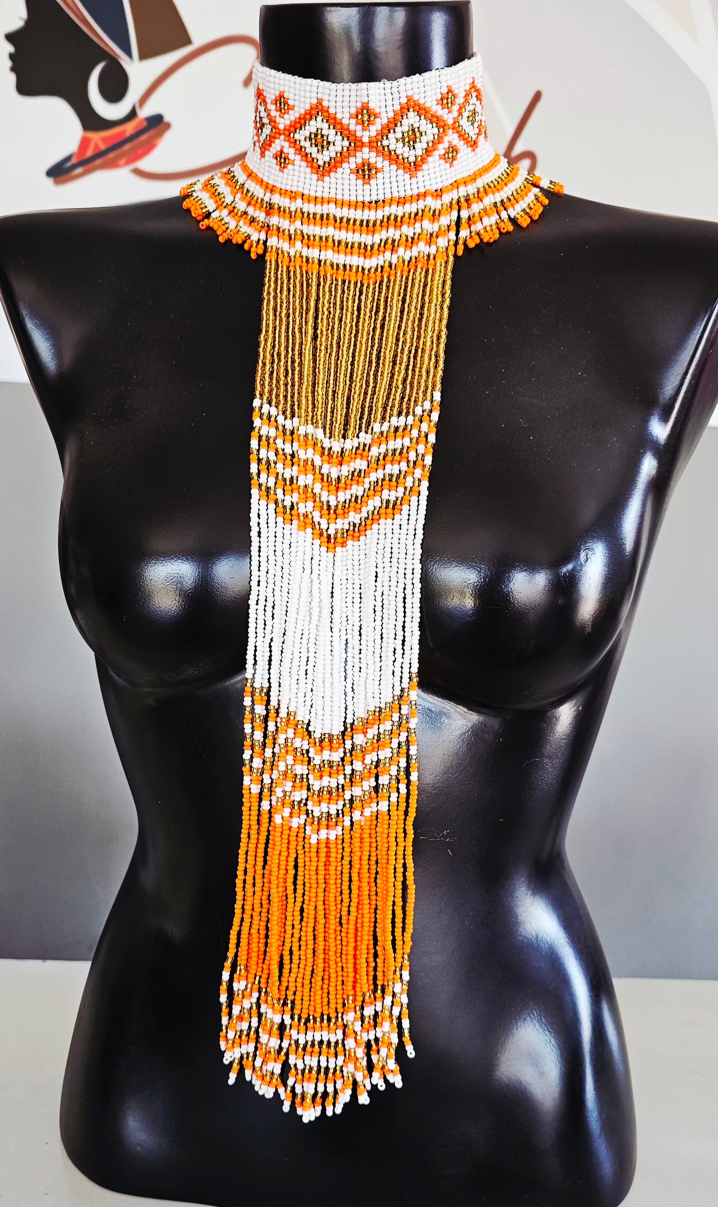 Tayla Beaded Neckpiece