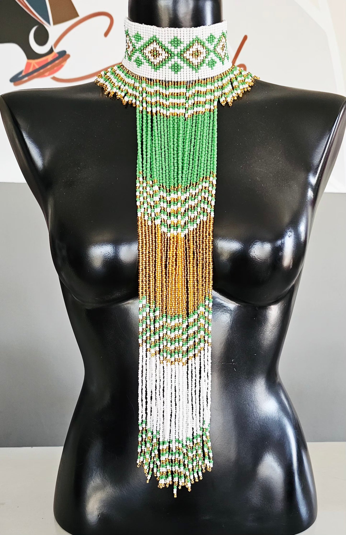Tayla Beaded Neckpiece