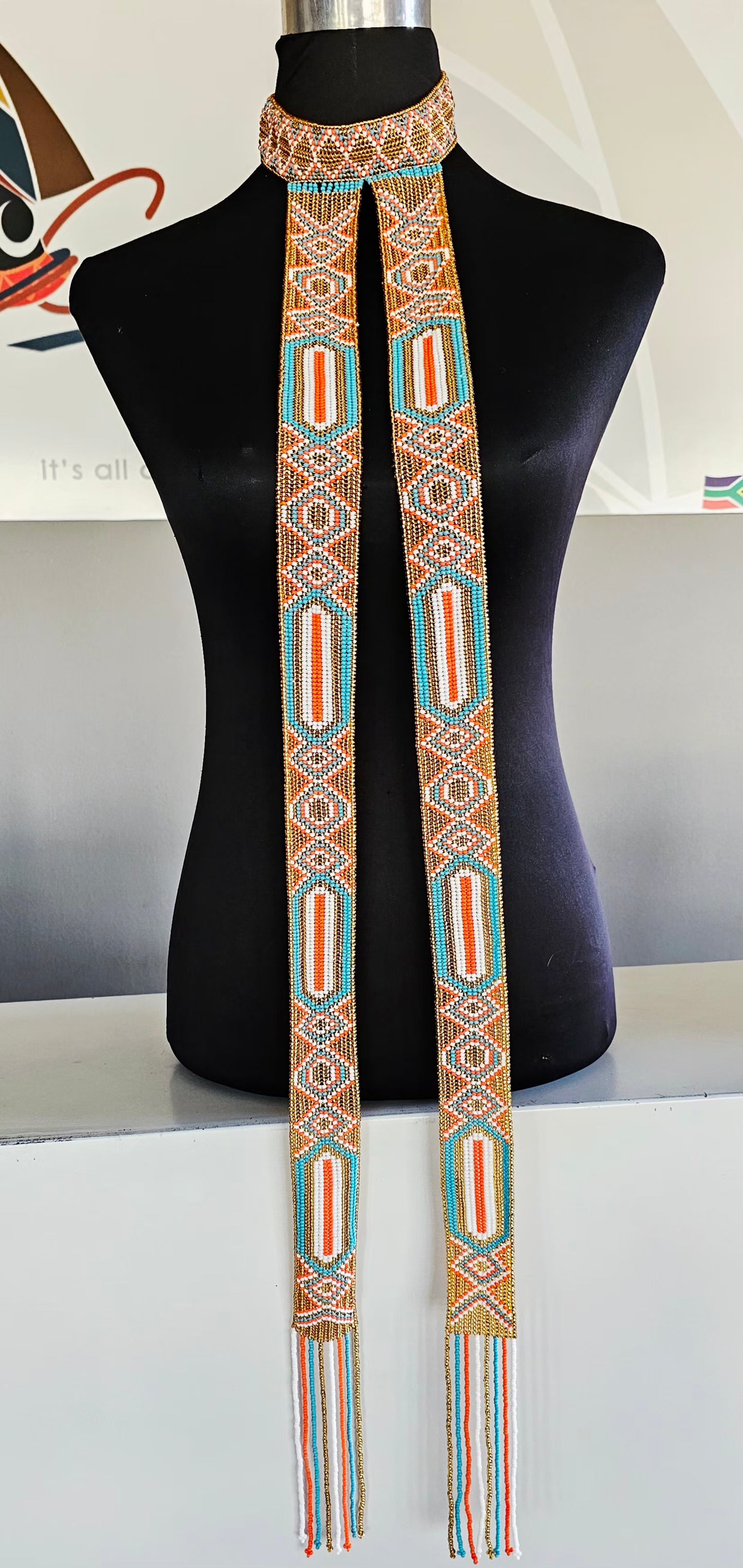 Mamfene Beaded Neckpiece