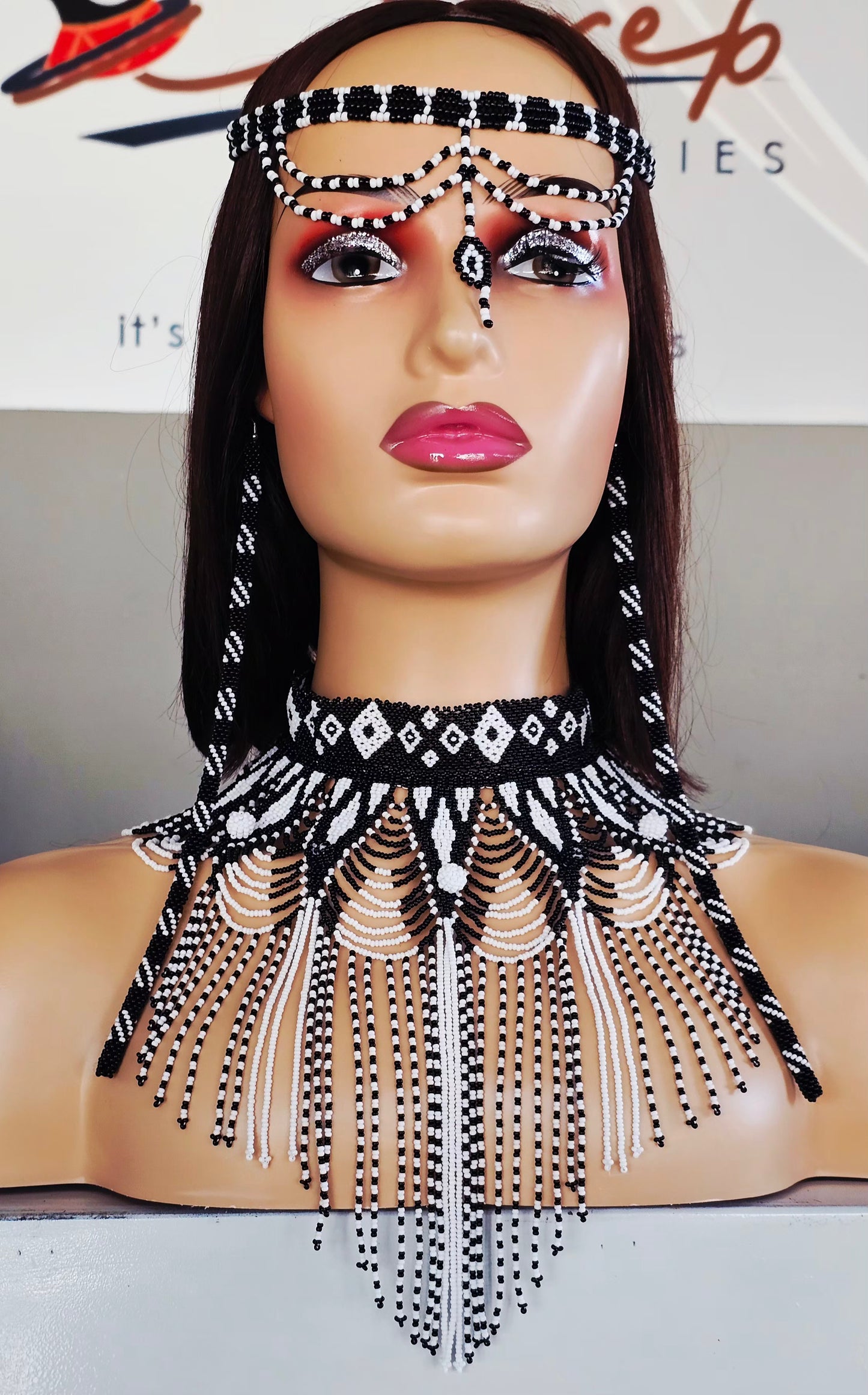 Khulu Beaded Headpiece