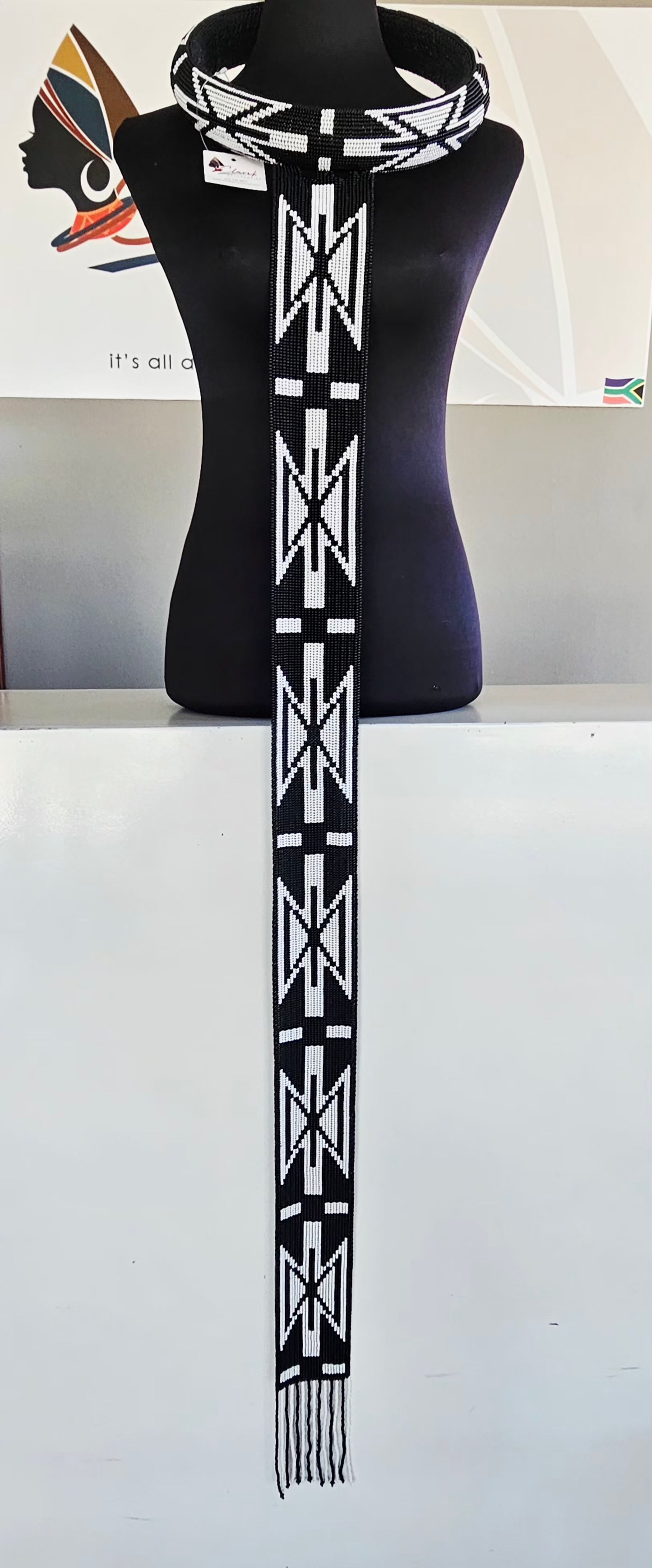 MaNgwane Beaded Neckpiece