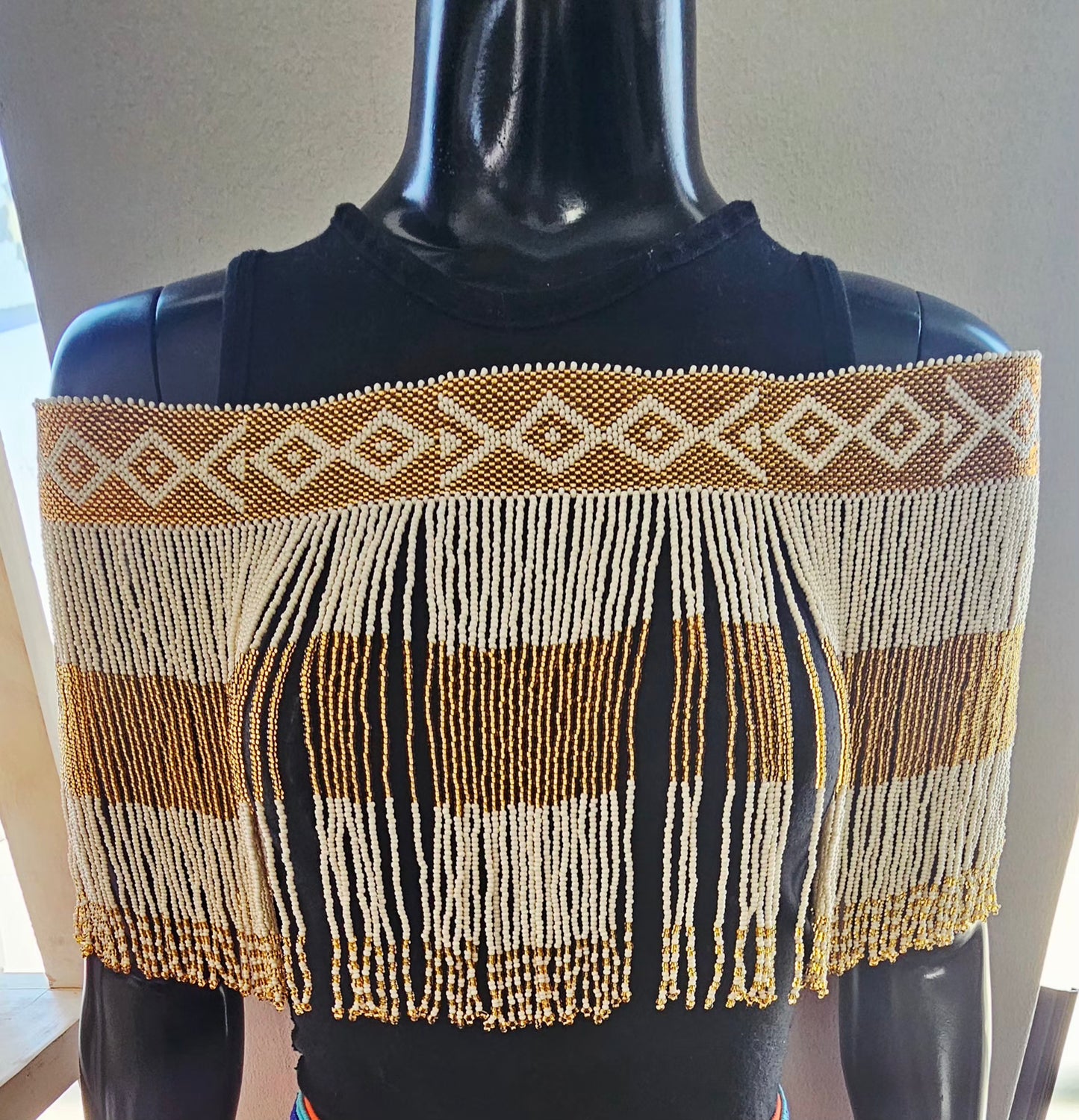 Mangova Beaded Cape