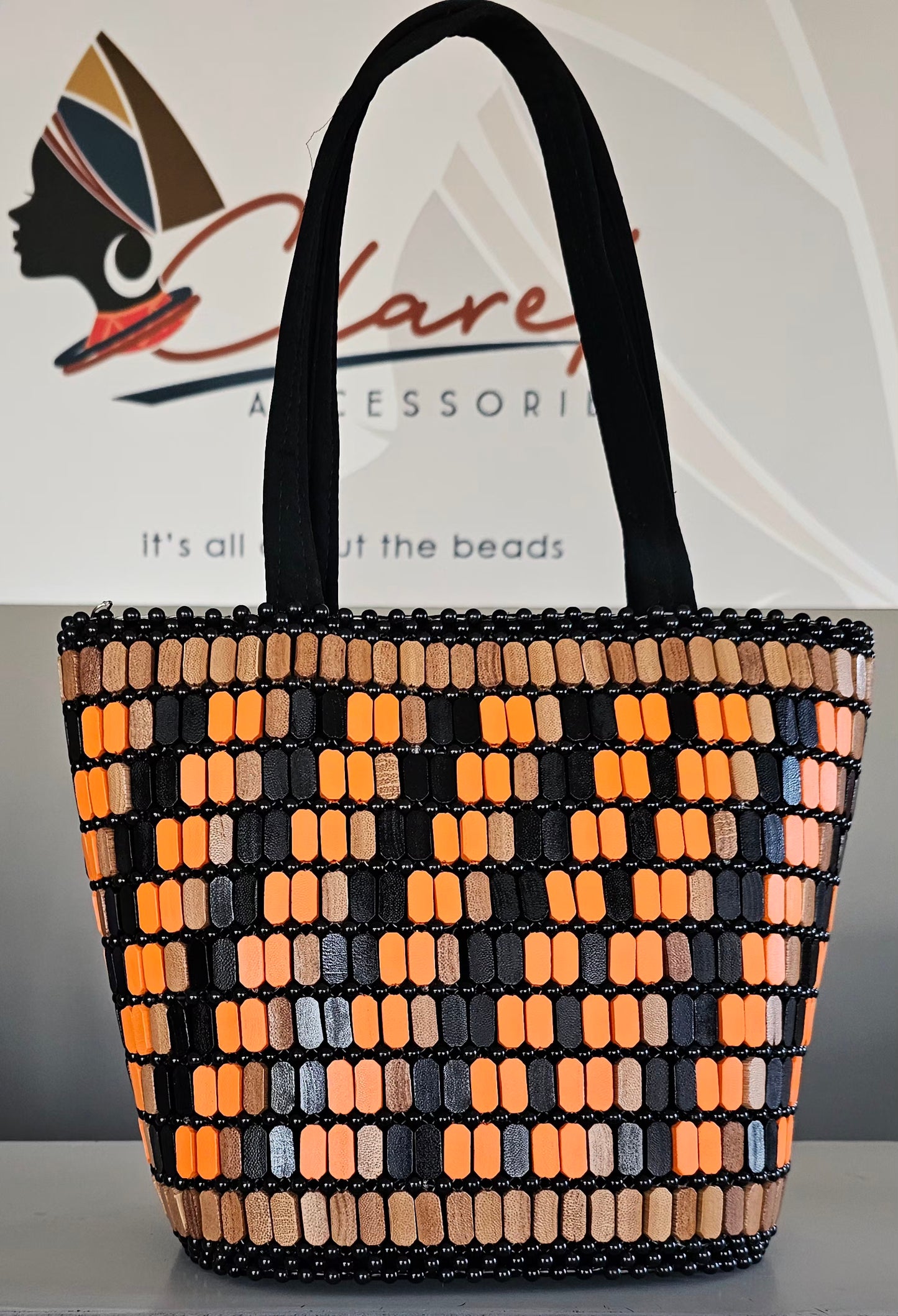 Maasai Wooden Bags Large