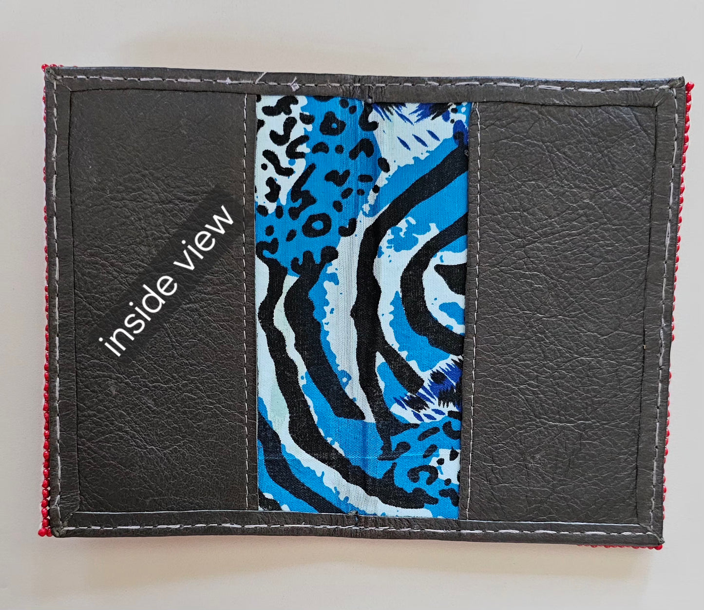 Beaded Passport Cover