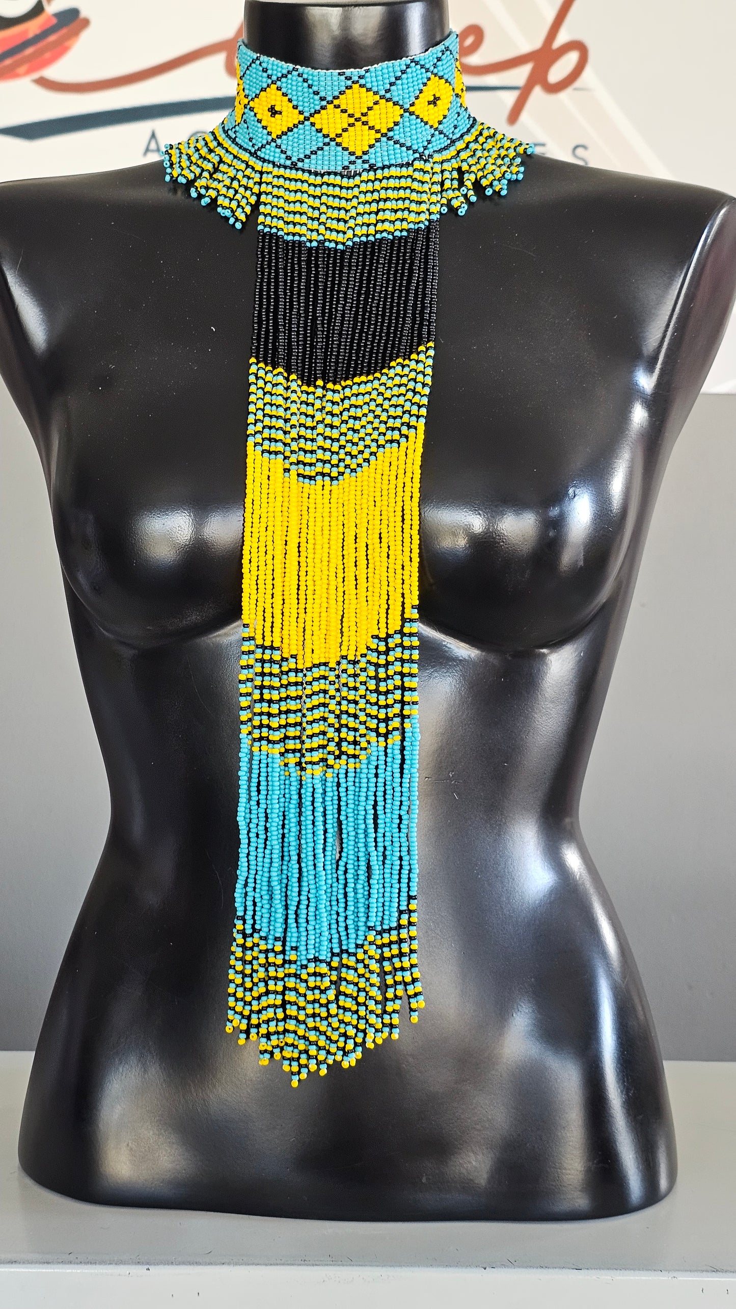 Tayla Beaded Neckpiece