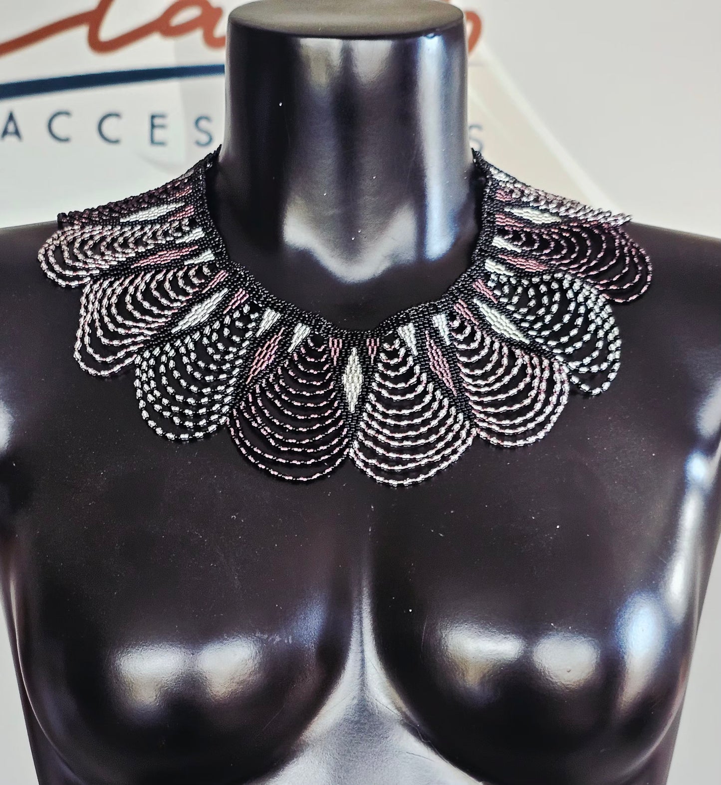 Sazwi Peacock Neckpiece