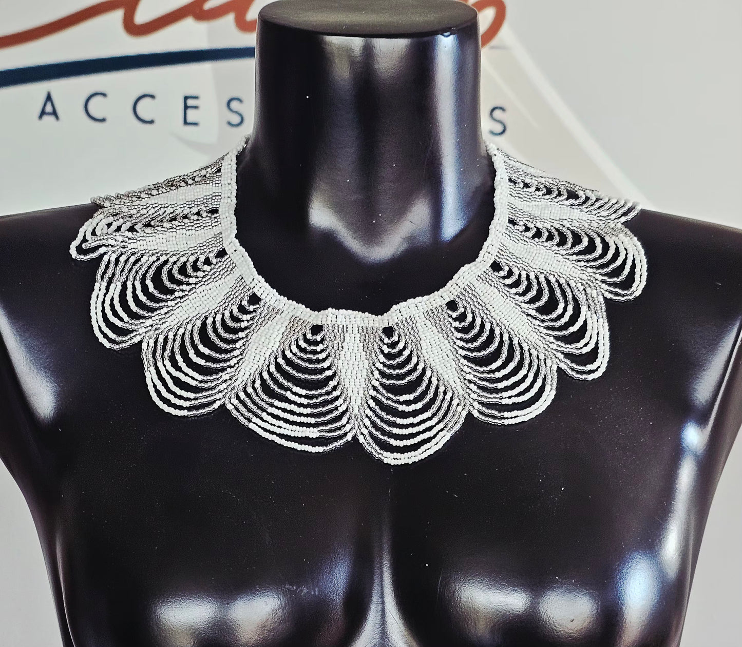 Sazwi Peacock Neckpiece