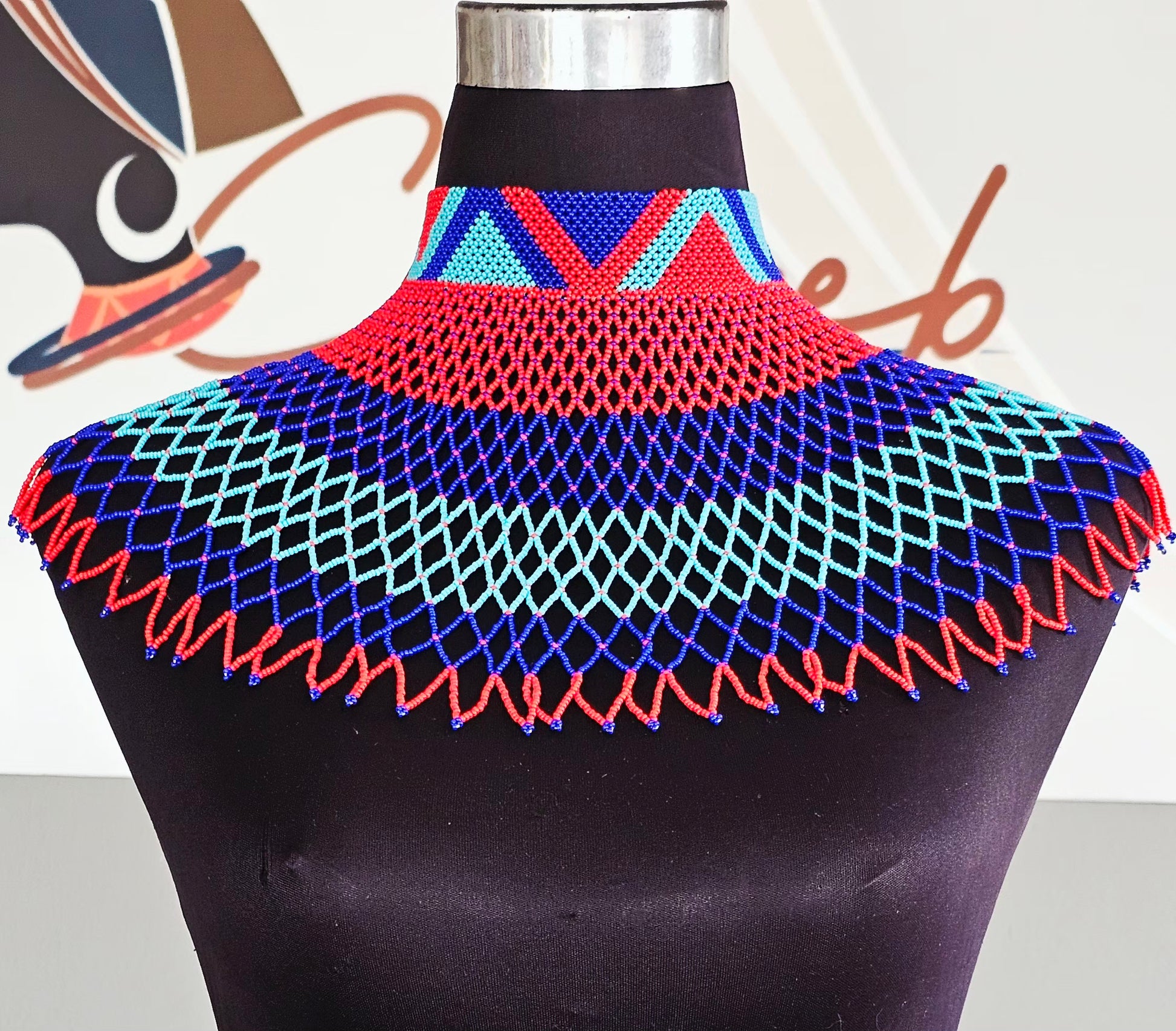 Madlamini Webneckpiece – Clareb Accessories
