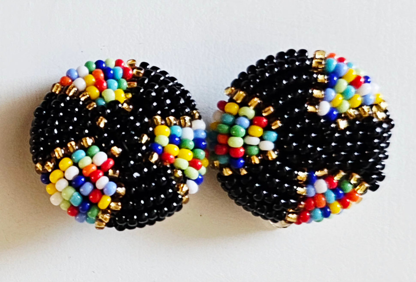 Beaded Clip-On Earings