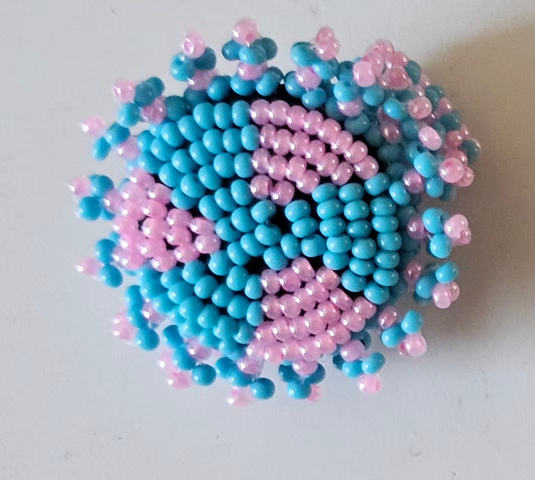Sunflower Beaded Rings