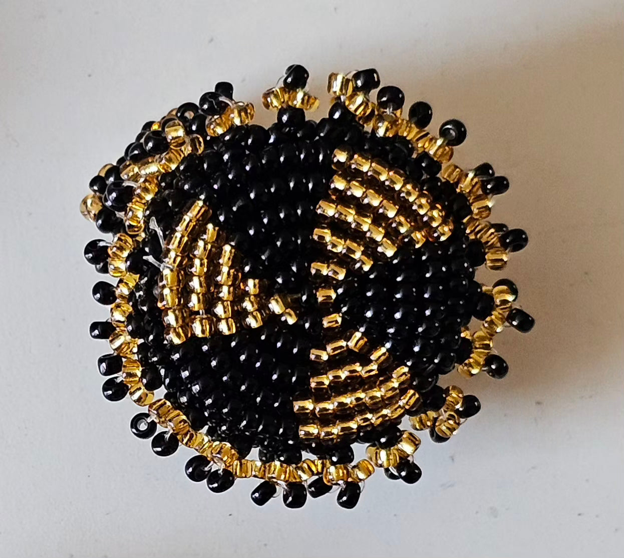 Sunflower Beaded Rings