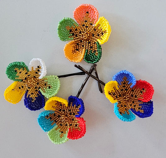 Beaded Hair Clip