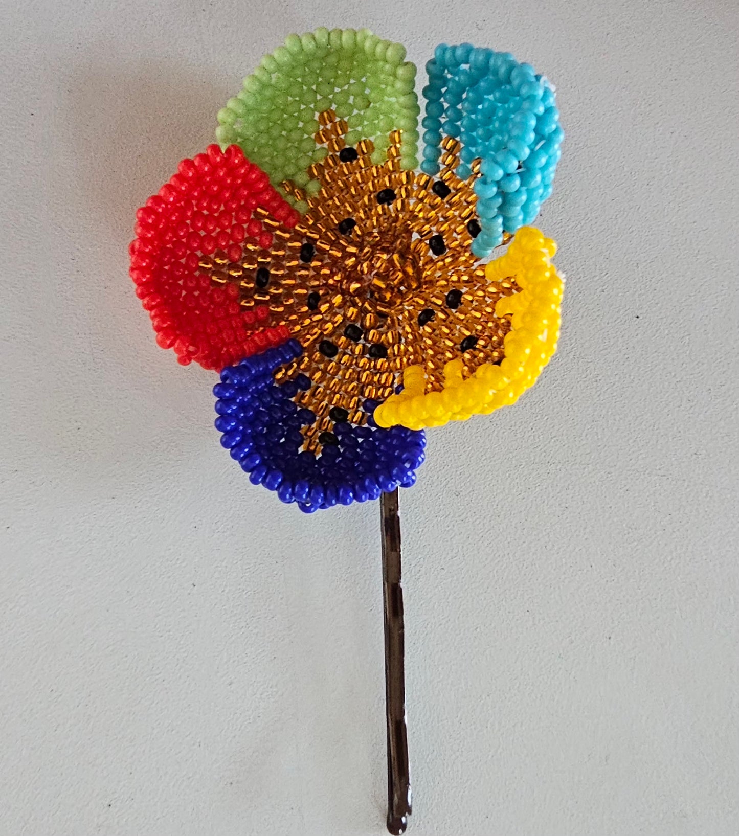 Beaded Hair Clip