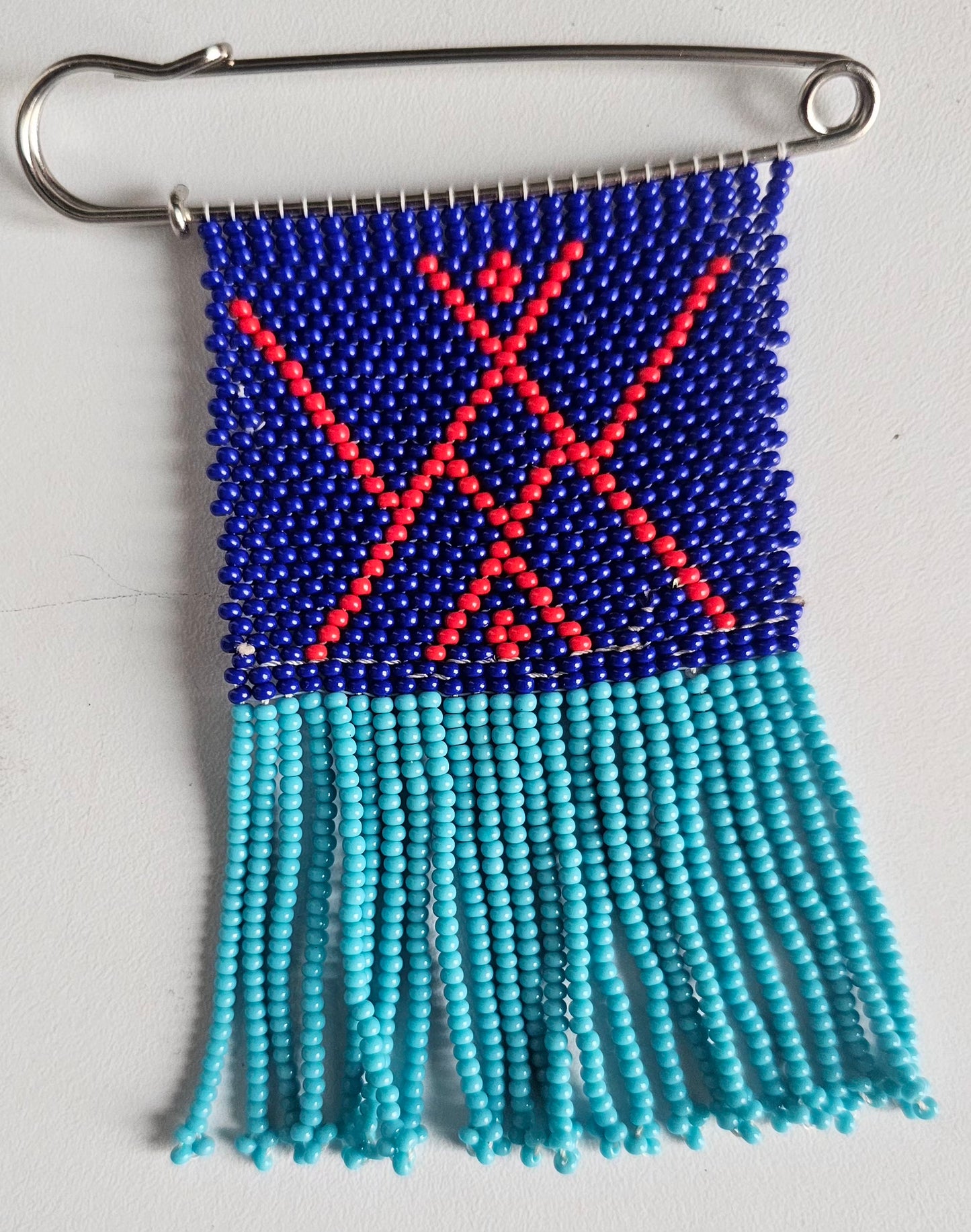 Beaded Safety Pins