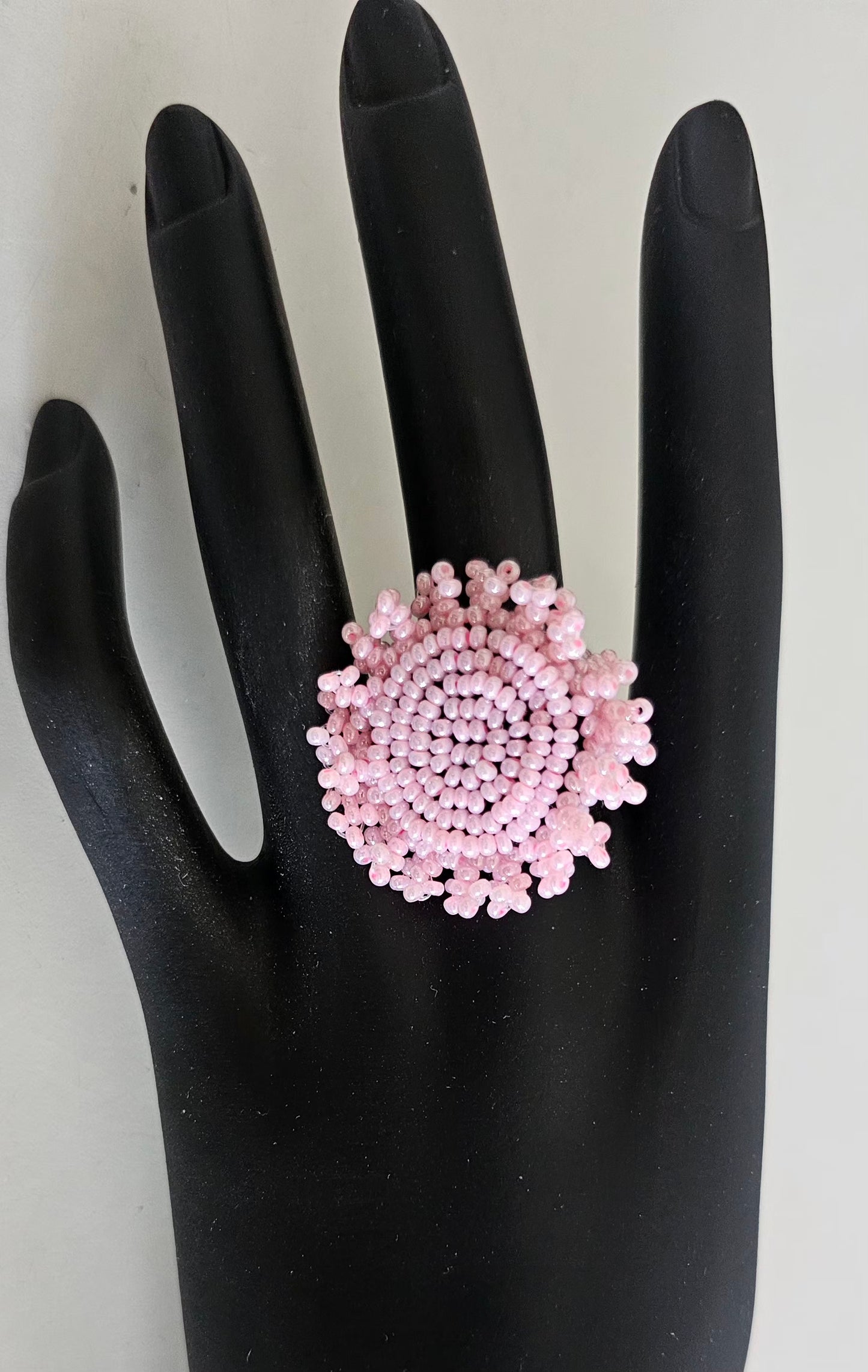 Sunflower Beaded Rings
