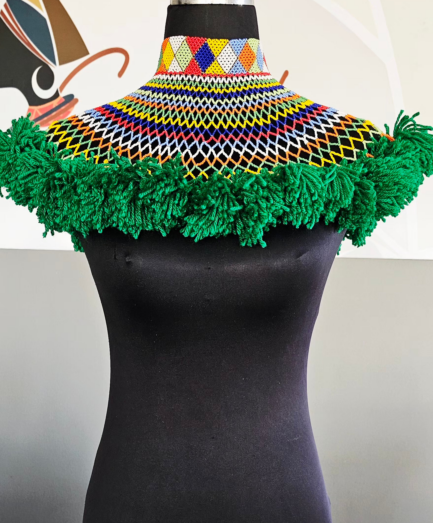 Isibabale Fluffy Neckpiece