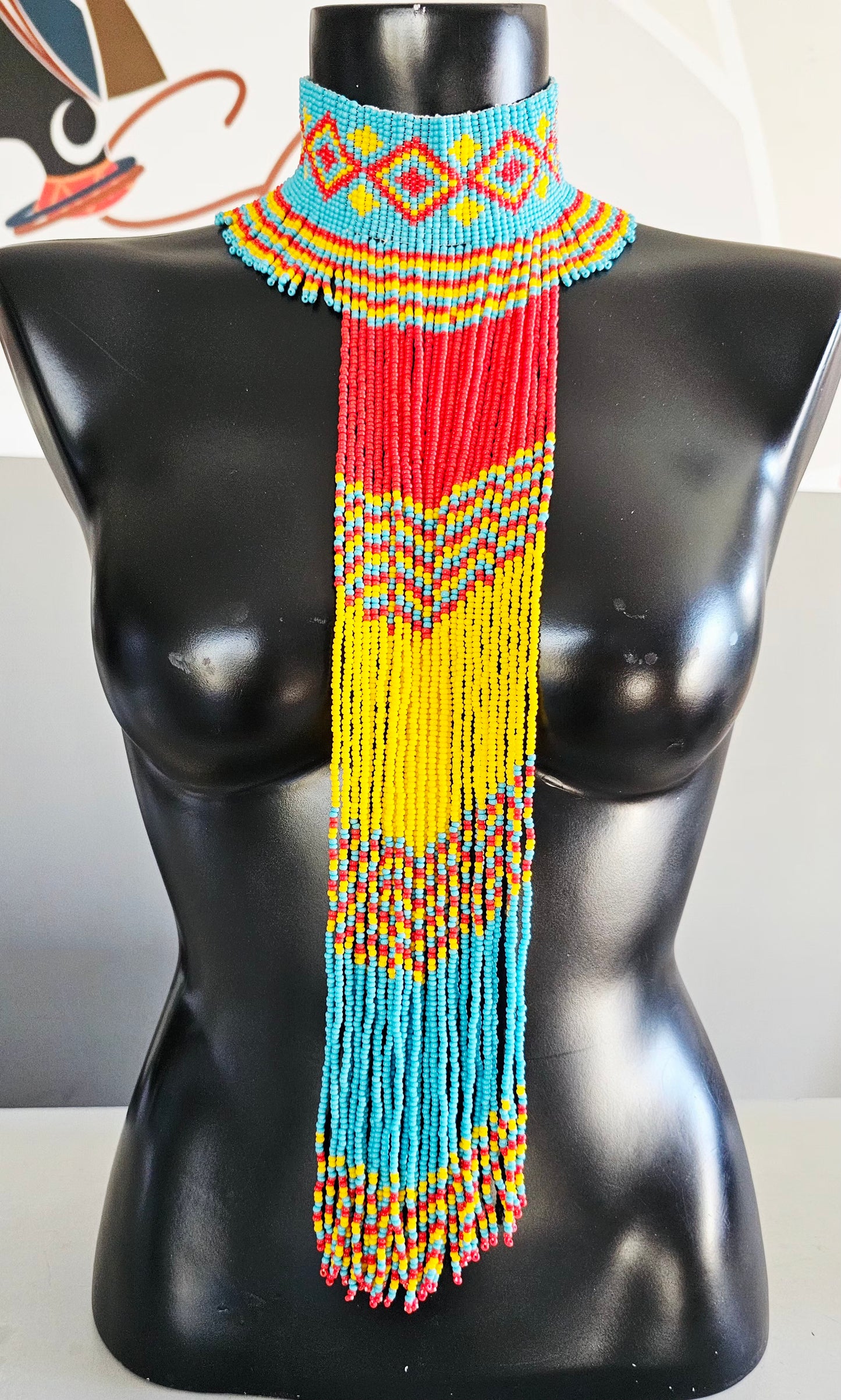 Tayla Beaded Neckpiece