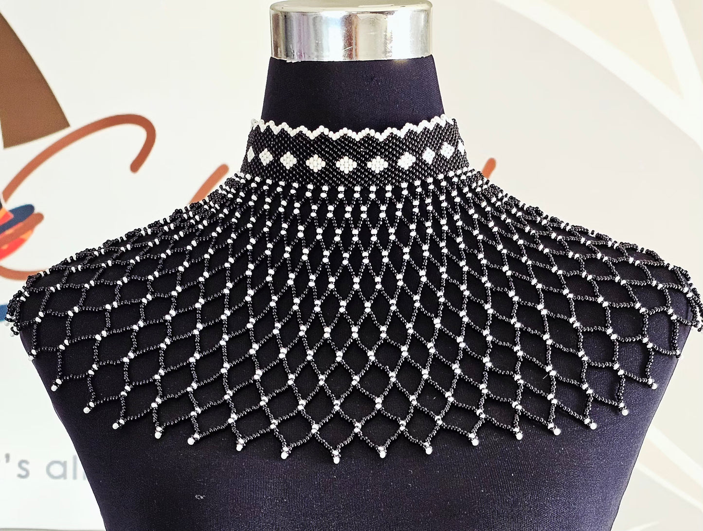 Mamzobe Beaded Neckpiece